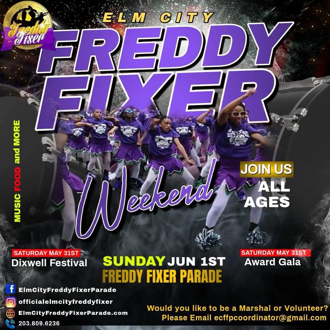 Elm City Freddy Fixer Parade 2025