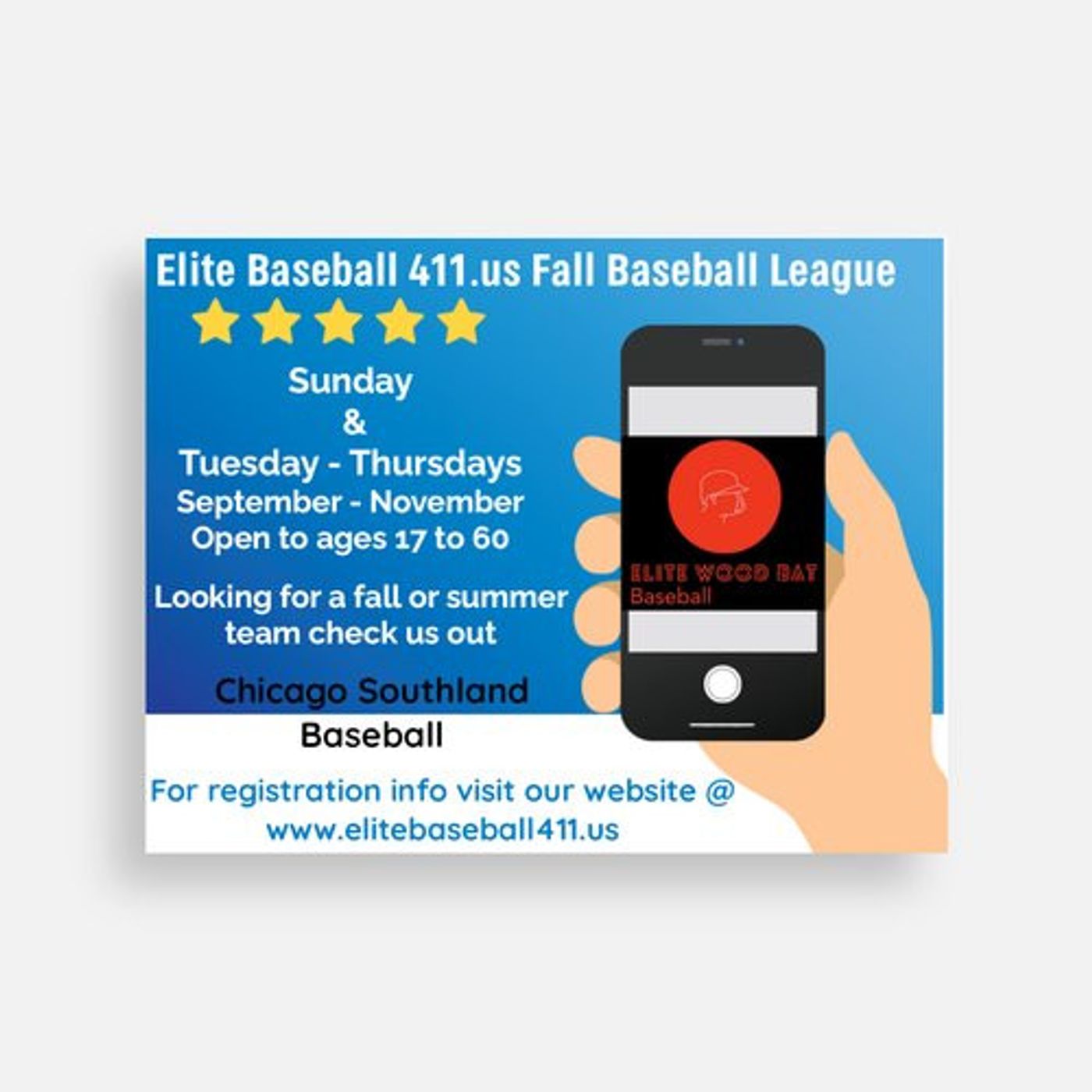 Elite Baseball 411.us "Swing for the Stars: Join the Fall Baseball Revolution!"