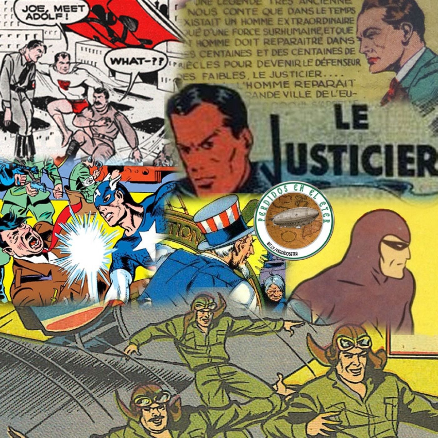 S23 Ep625: Perdidos En El Éter #625 - Historias de Historietas: Superhéroes y Segunda Guerra Mundial episode artwork