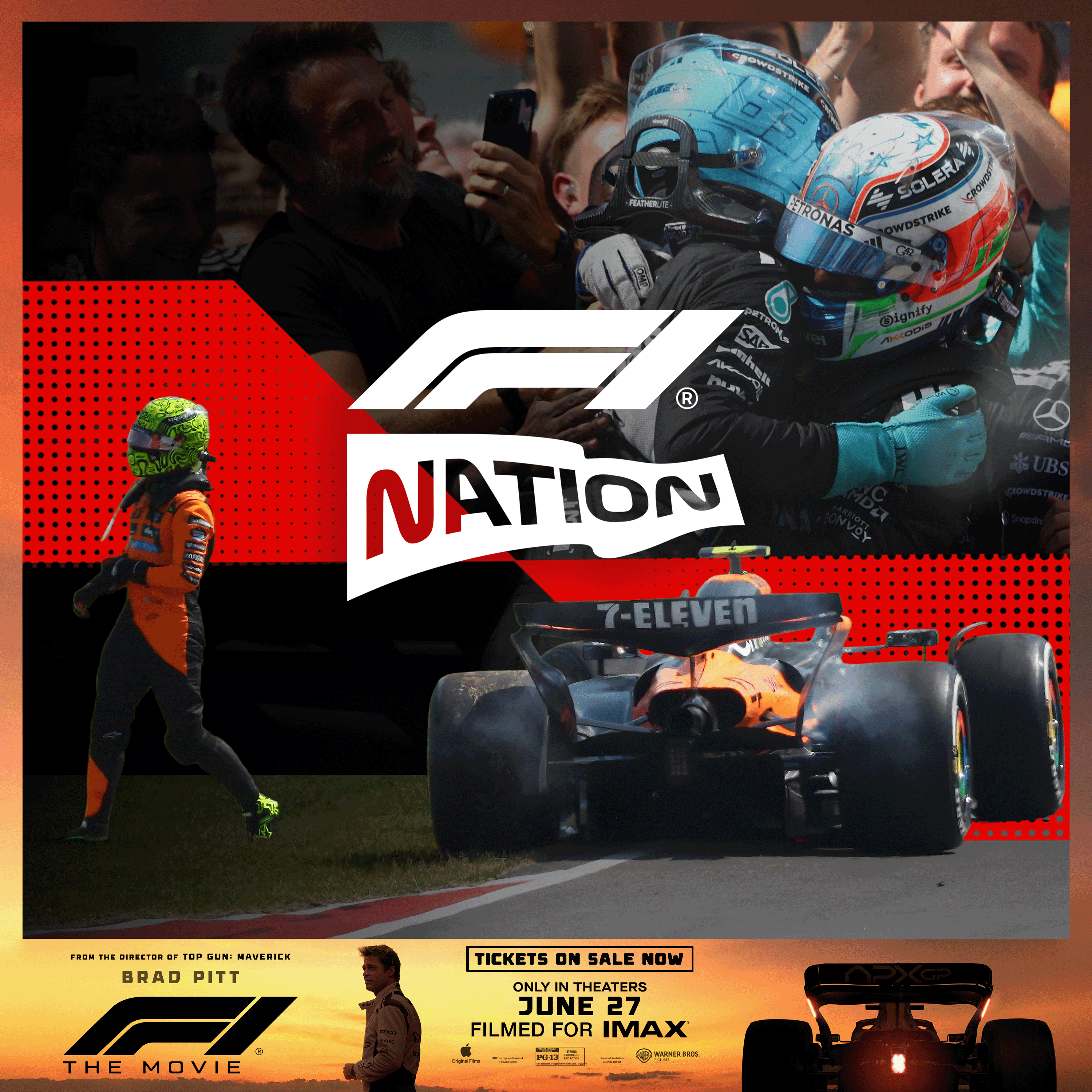 cover of episode McLarens clash, Mercedes win + Ferrari under fire - 2025 Canadian GP Review with Lawrence Barretto + Davide Valsecchi