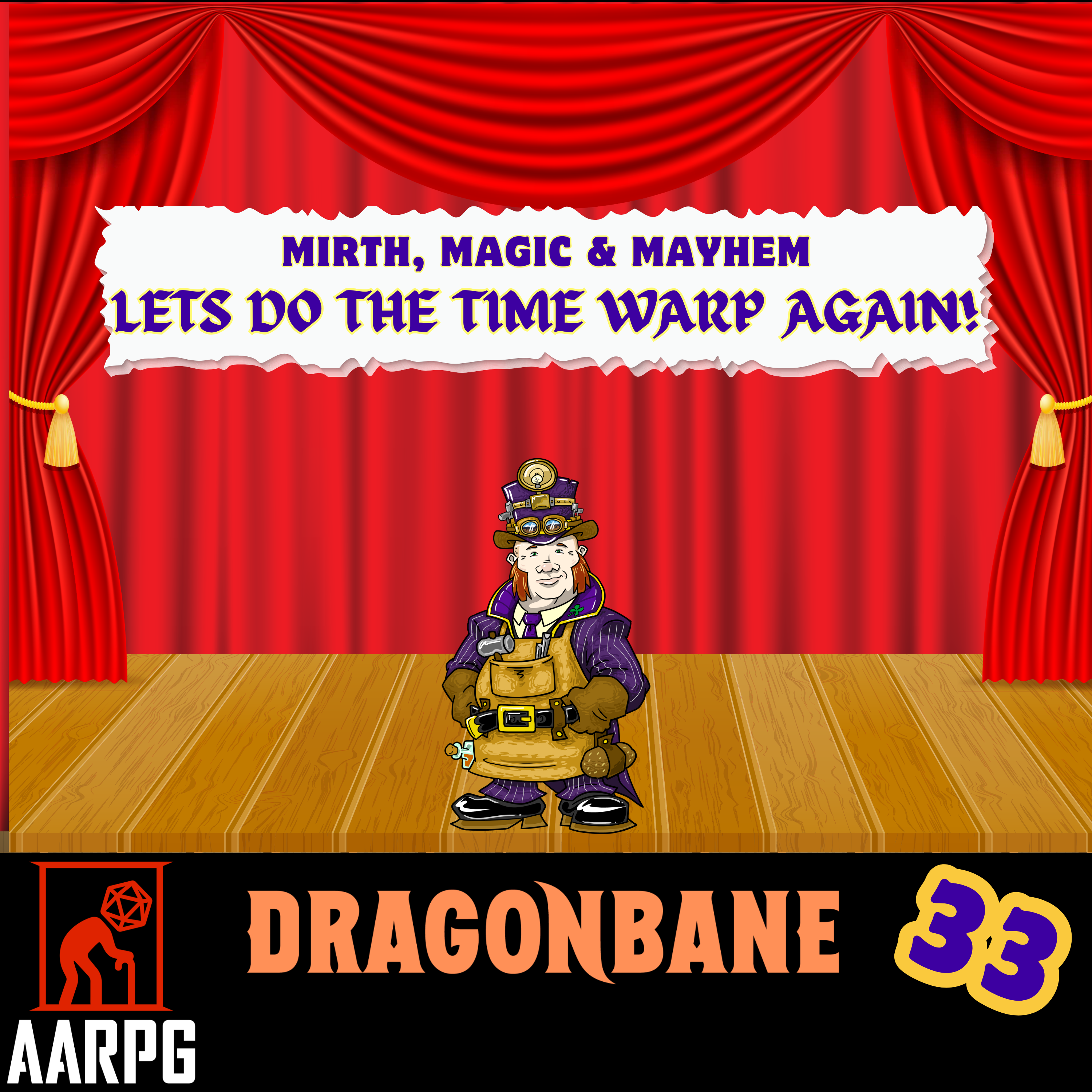150: Lets Do The Time Warp Again | Mirth, Magic & Mayhem EP33 | Dragonbane RPG episode artwork