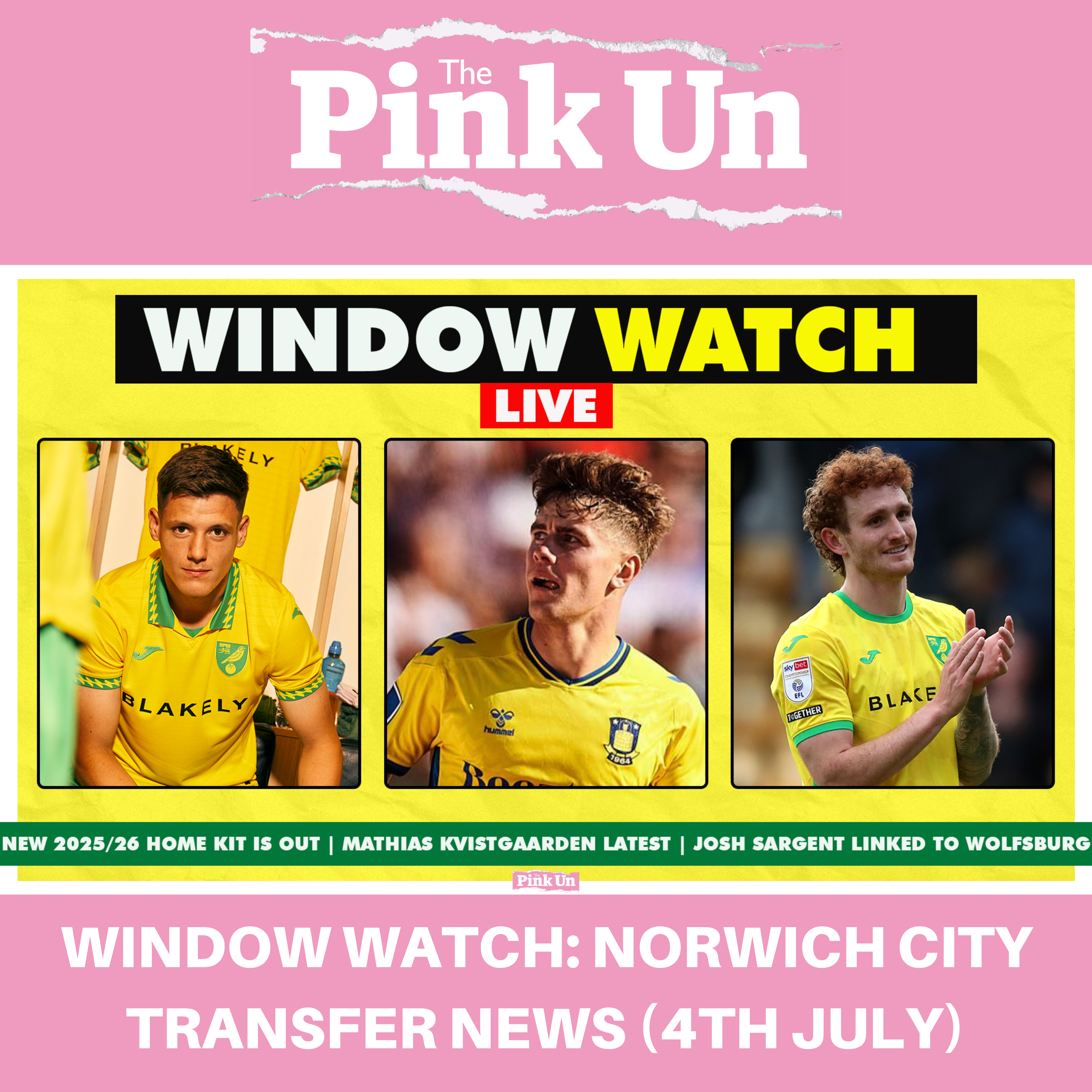 Window Watch | Norwich City Transfer News (4th July 2025) | Mathias Kvistgaarden latest