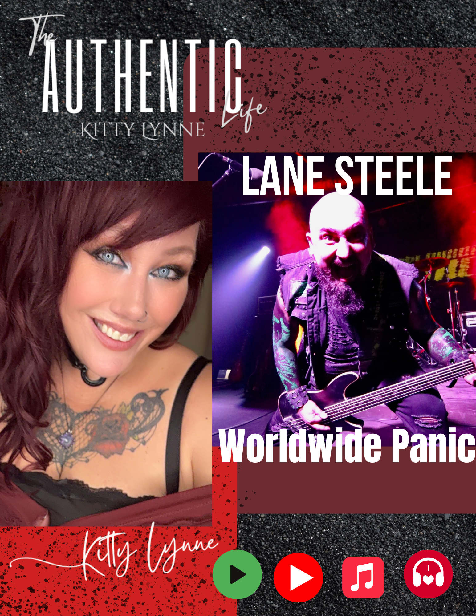 40: "Break Me Down" with Lane Steele from Worldwide Panic & Kitty episode artwork