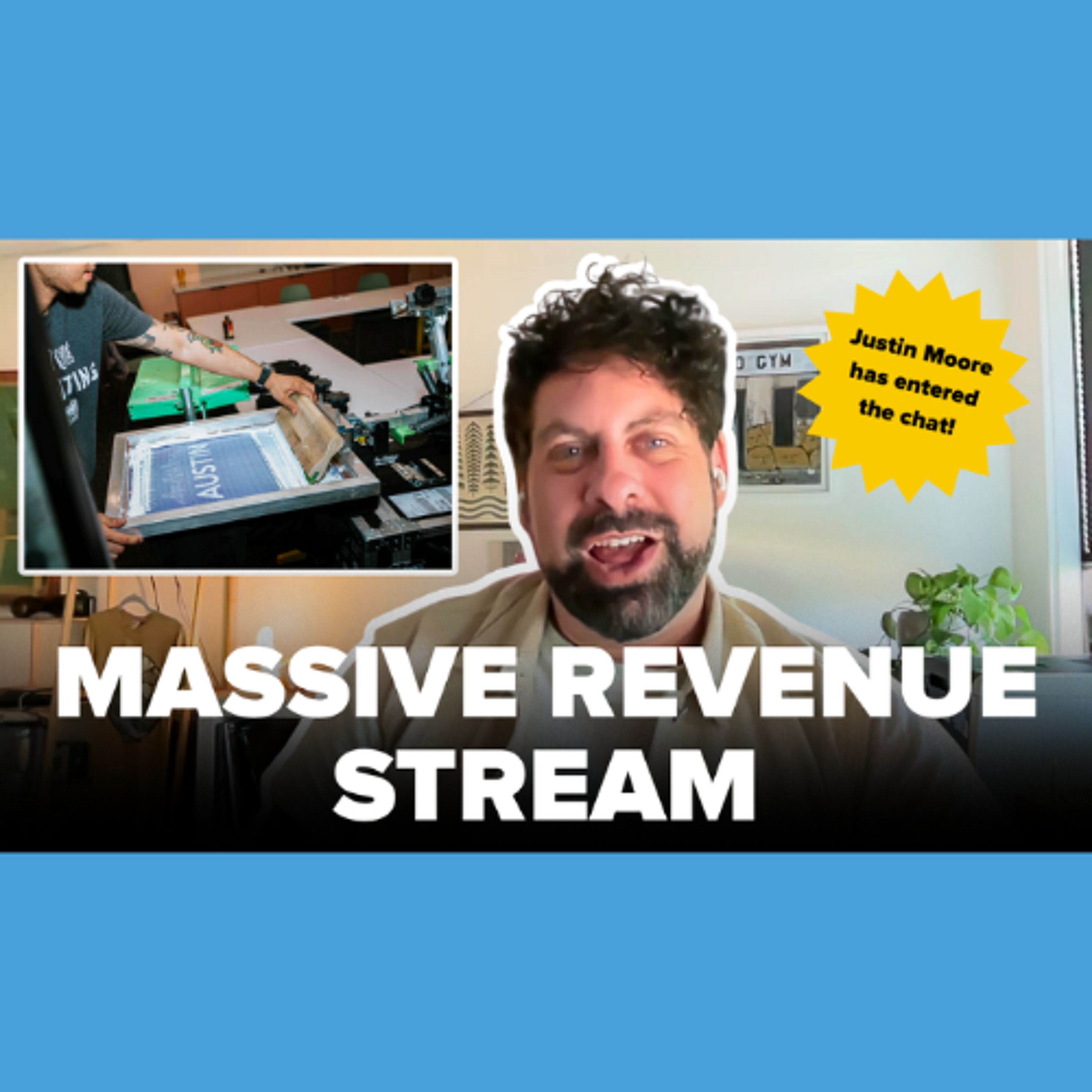 Barrel Maker Diving into Live Printing - How to, Scaling, and Lessons Learned with Justin Moore Episode cover
