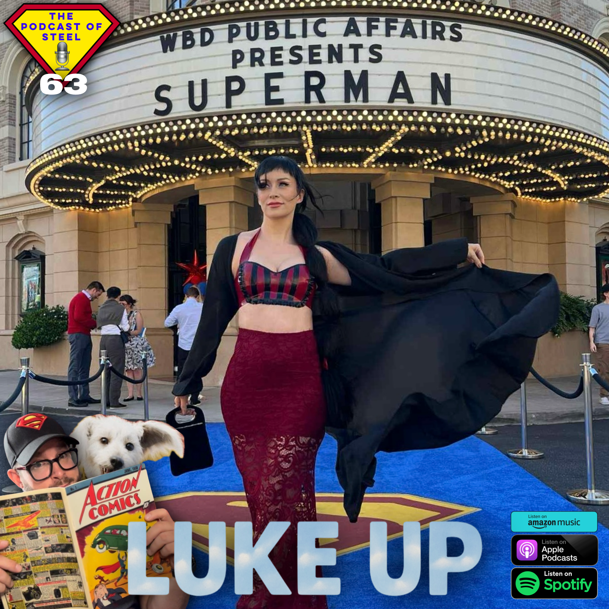 Luke Up with Superman actress Néa Dune