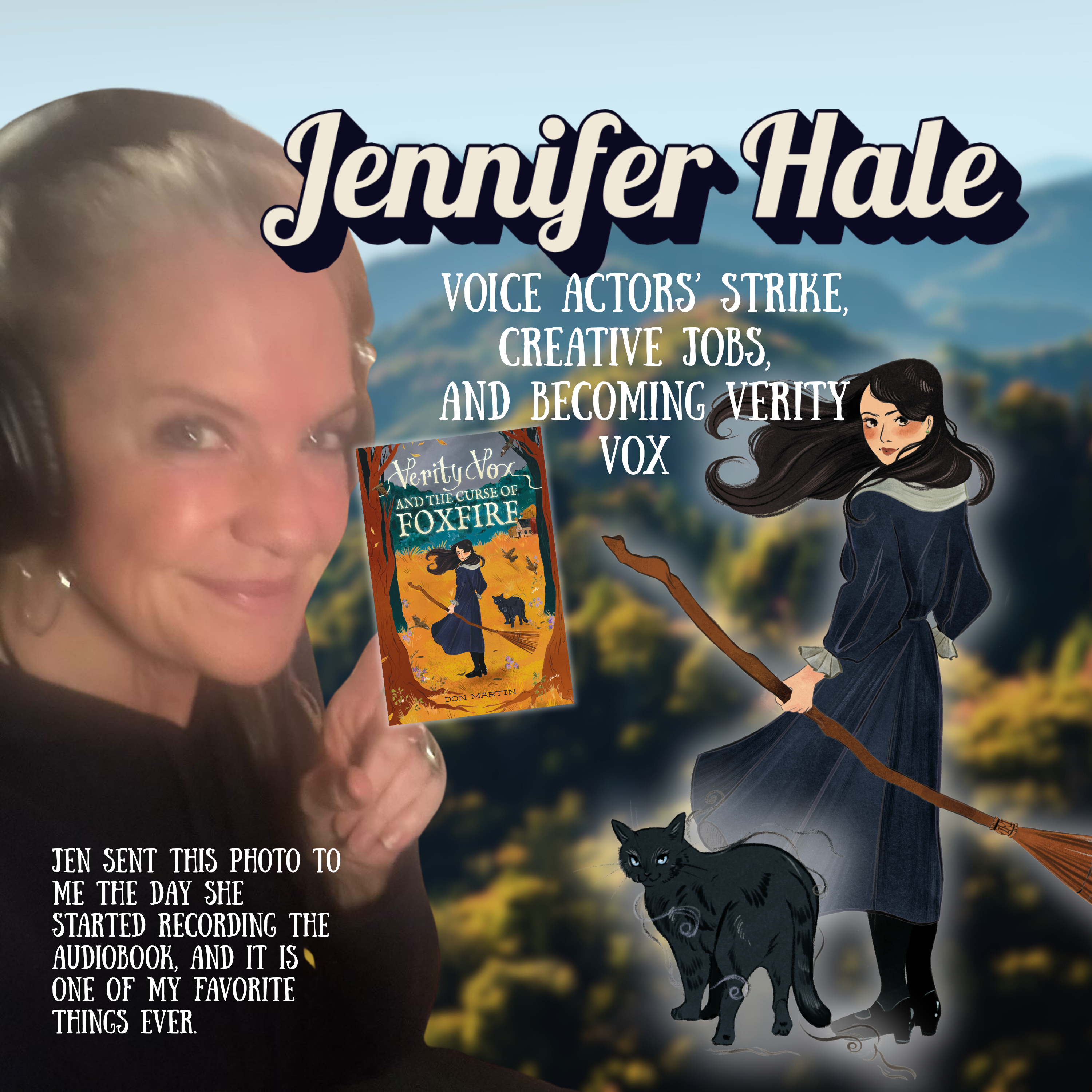 Jennifer Hale discusses the Voice Actors' strike, creative jobs, and becoming Verity Vox