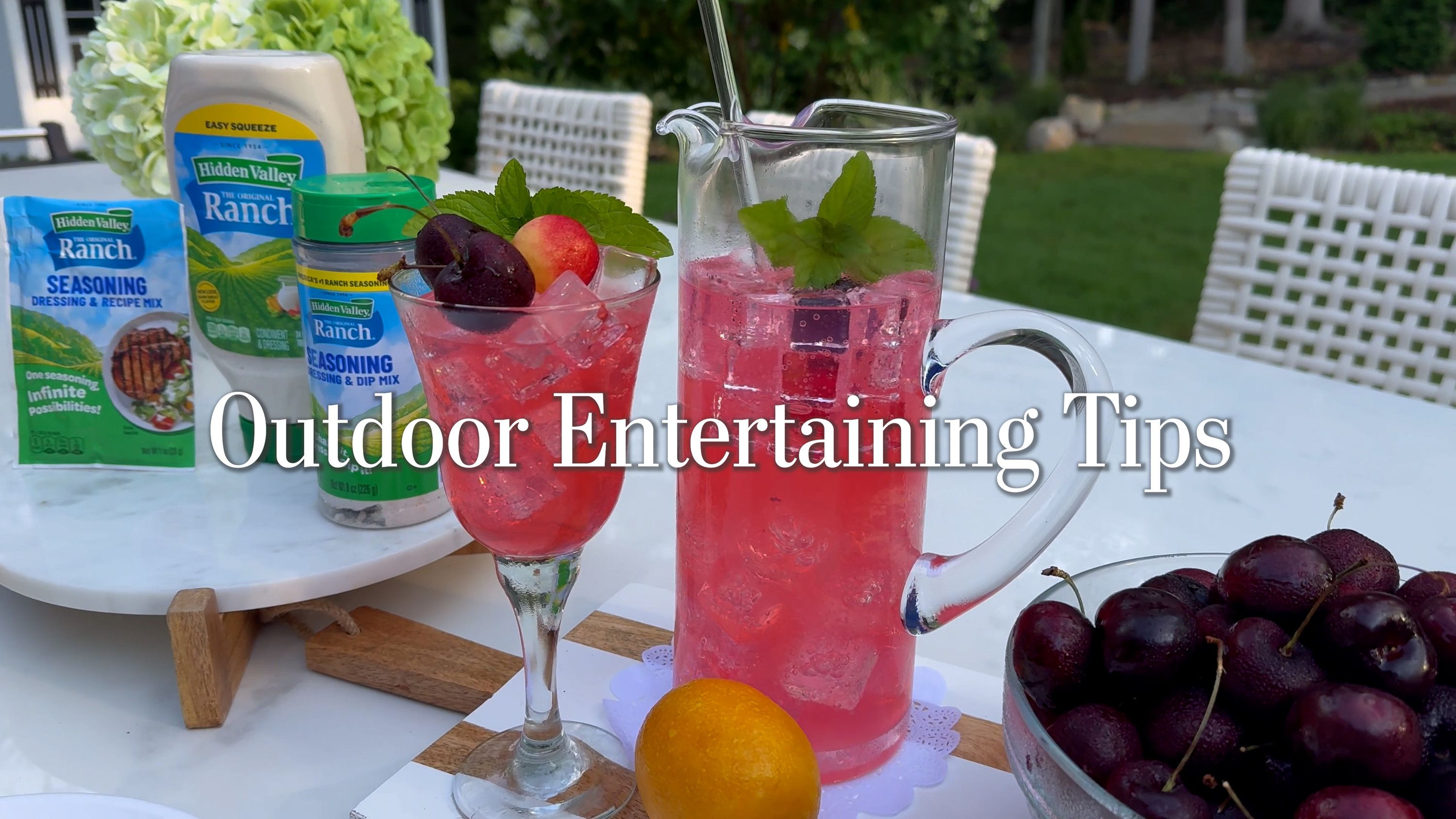 410: Outdoor Entertaining Tips
