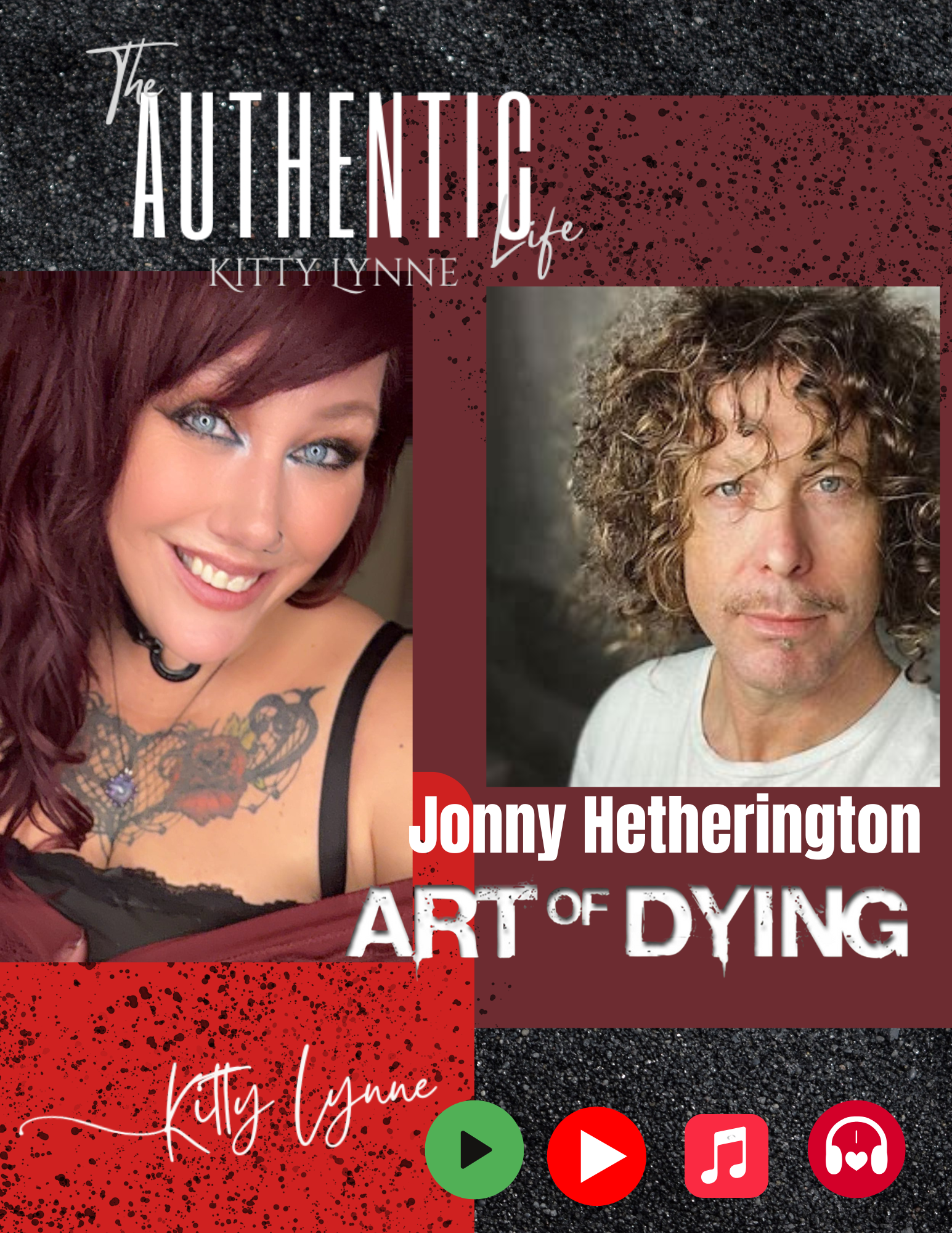 43: "It's All A Prayer" with Jonny Hetherington from Art of Dying & Kitty episode artwork