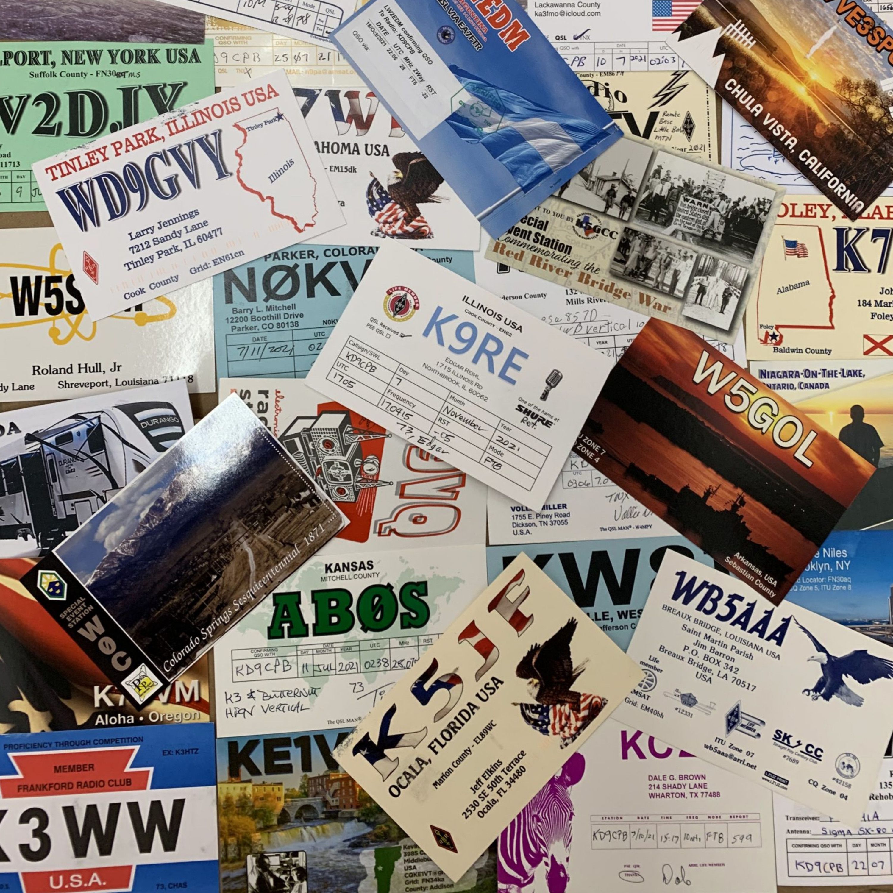 S2 Ep499: Custom QSL-kaartkunst S2E499 episode artwork