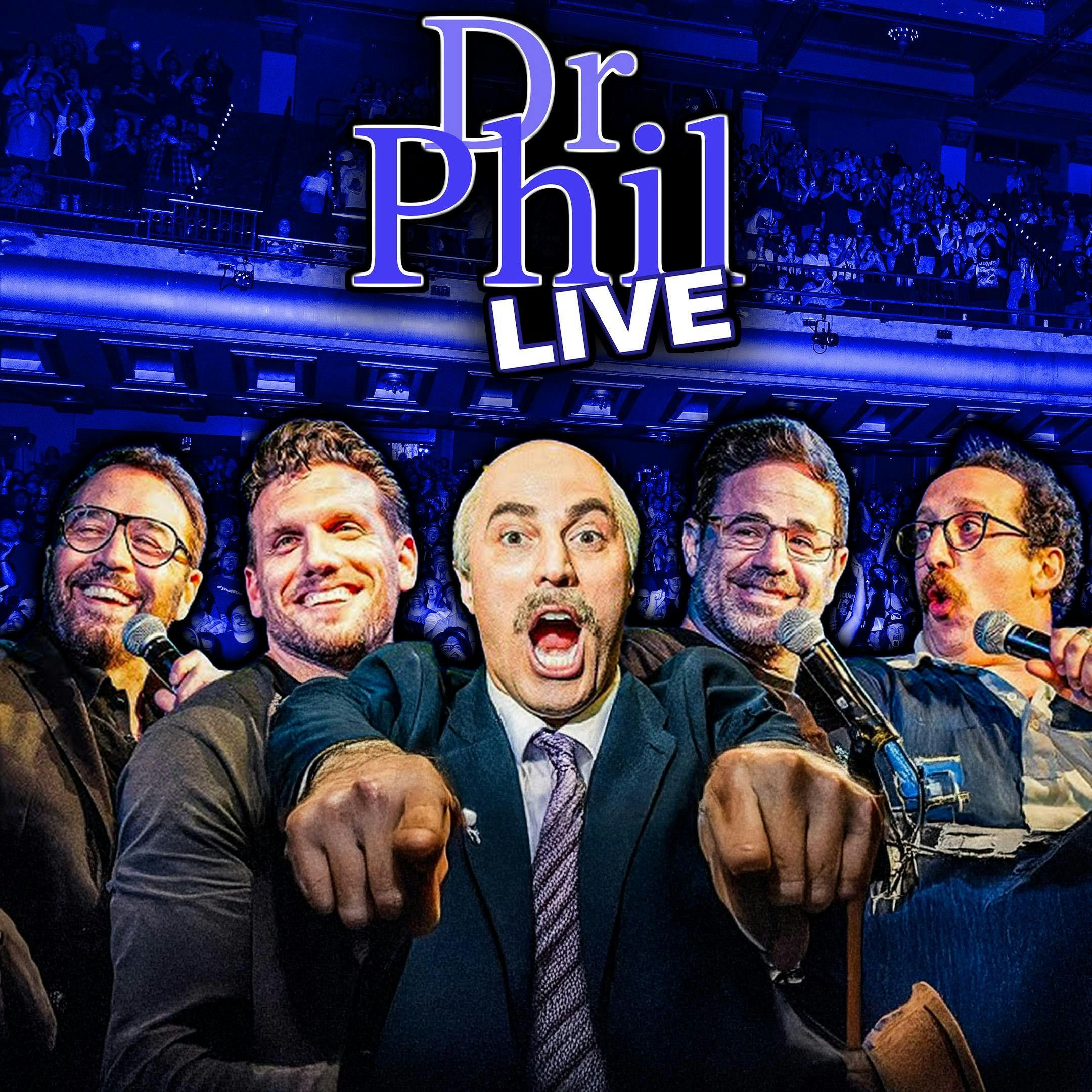 #827 Dr. Phil LIVE! With Jeremy Piven, Chris Distefano, Yannis Pappas, and Ian Fidance episode artwork