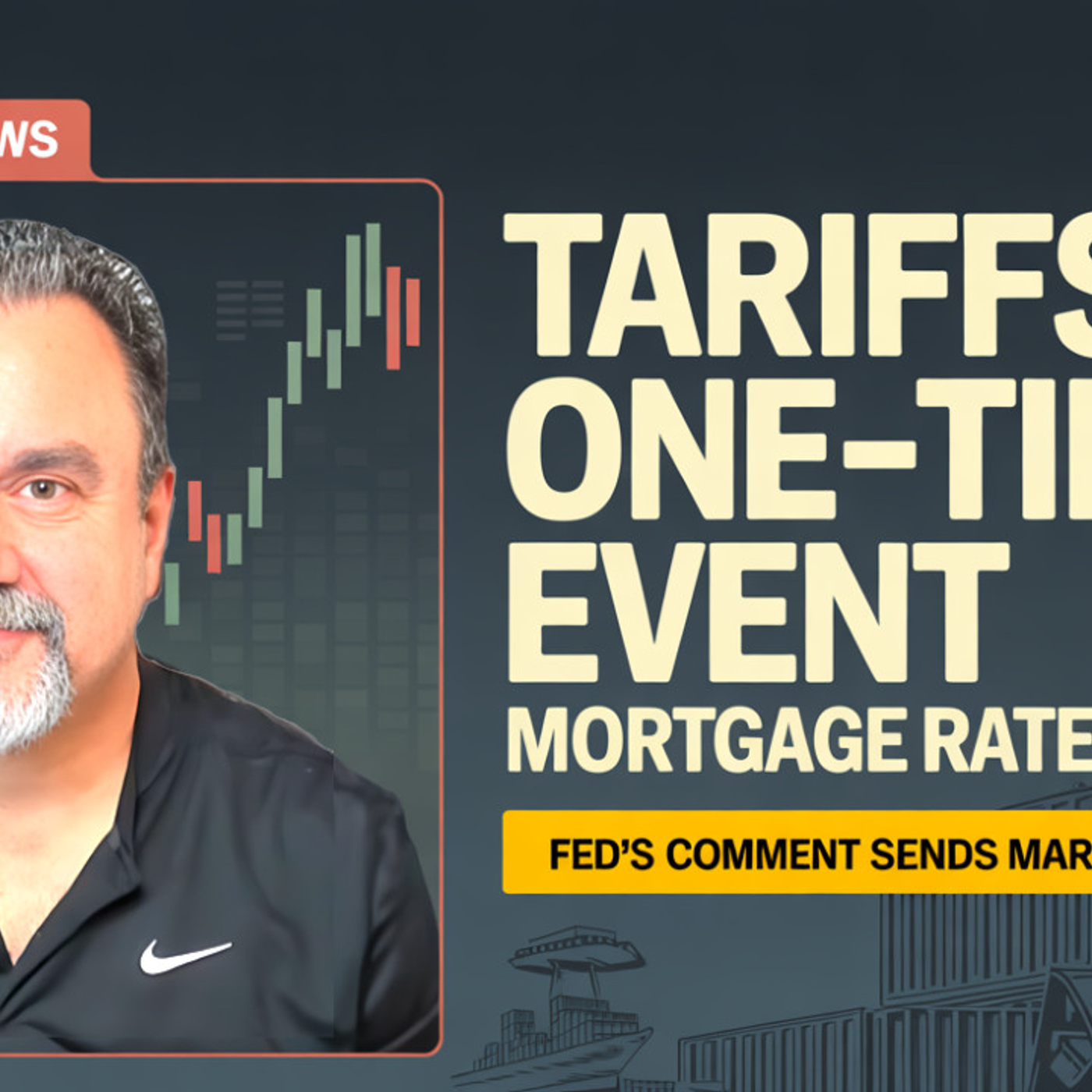 Mortgage Rates REACT After Fed Calls Tariffs a “One-Time Event”