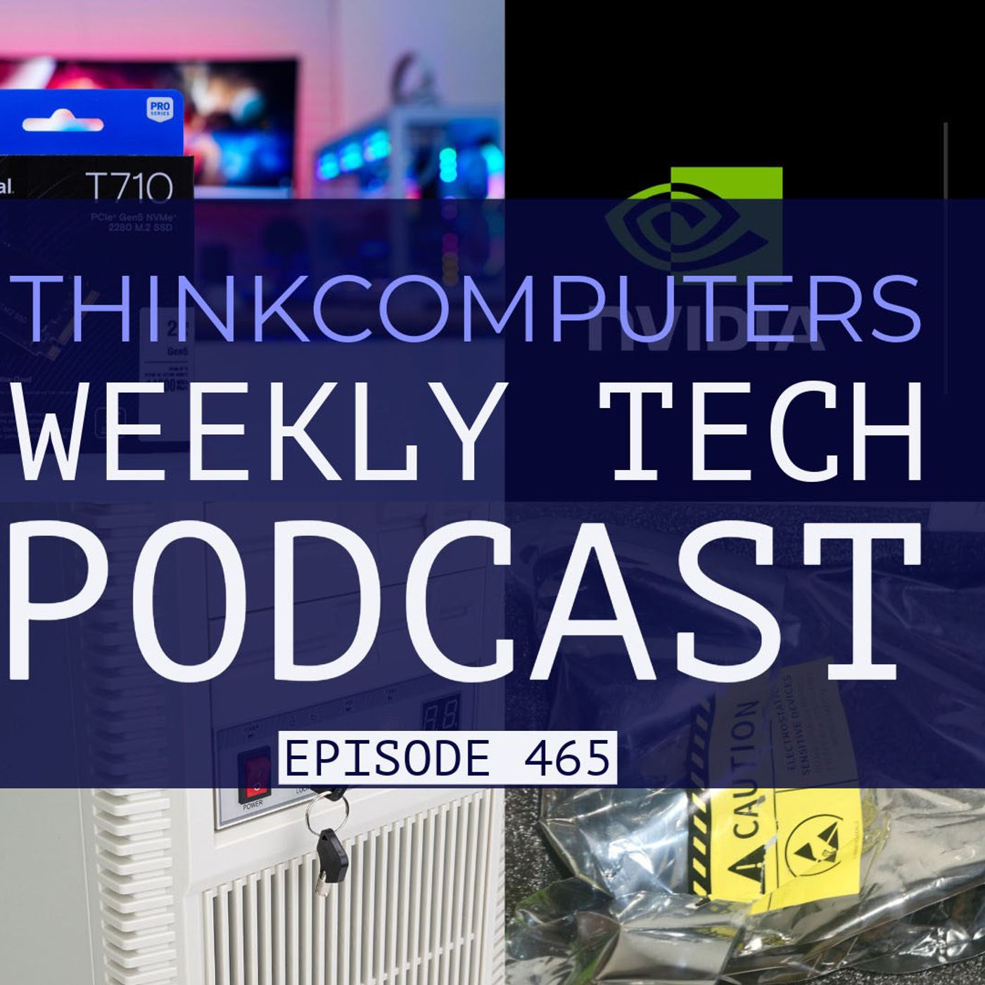ThinkComputers Podcast #465 - Crucial T710, NVIDIA x Intel, Retro PC Case & More! episode artwork
