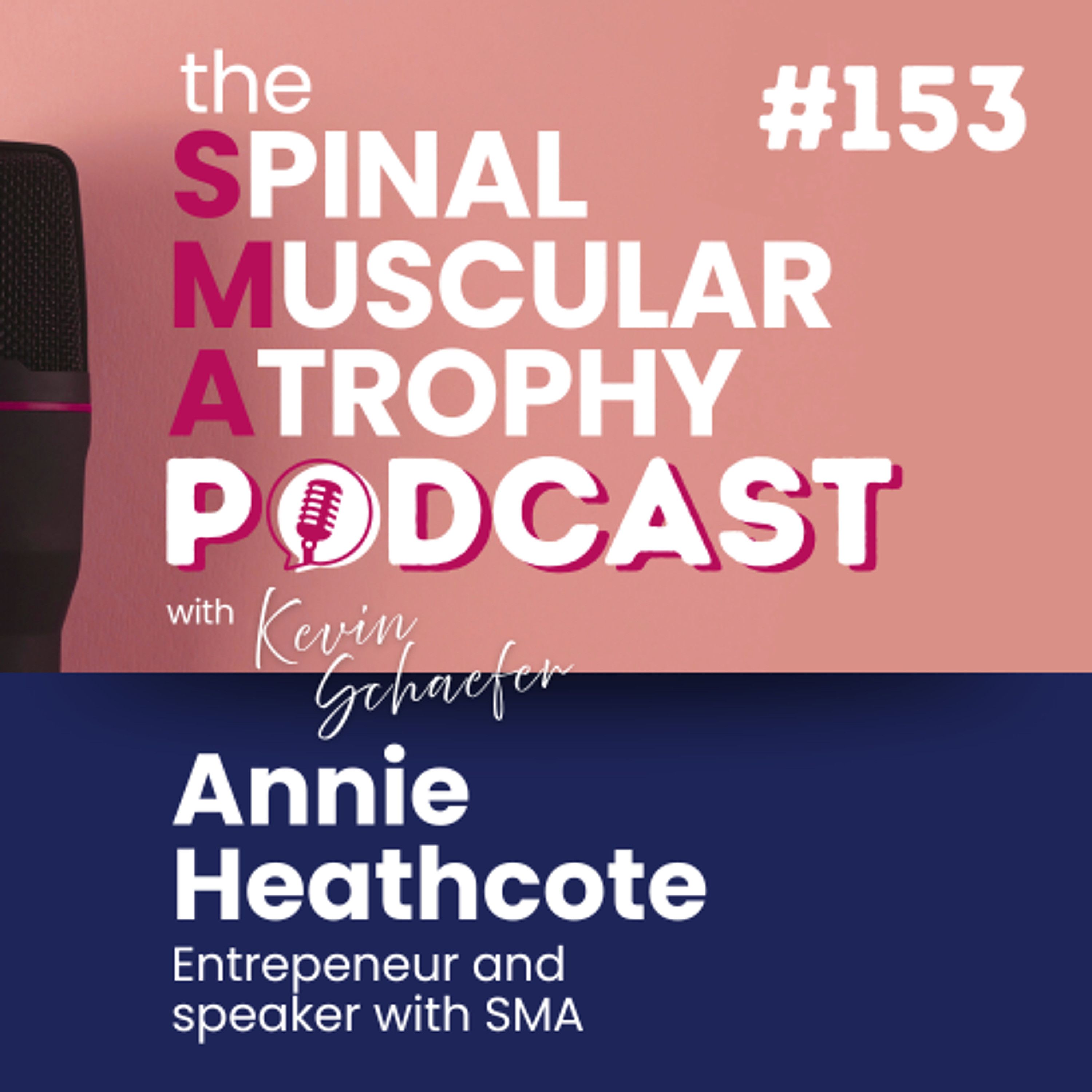 #153: Annie Heathcote, entrepreneur and speaker with SMA episode artwork