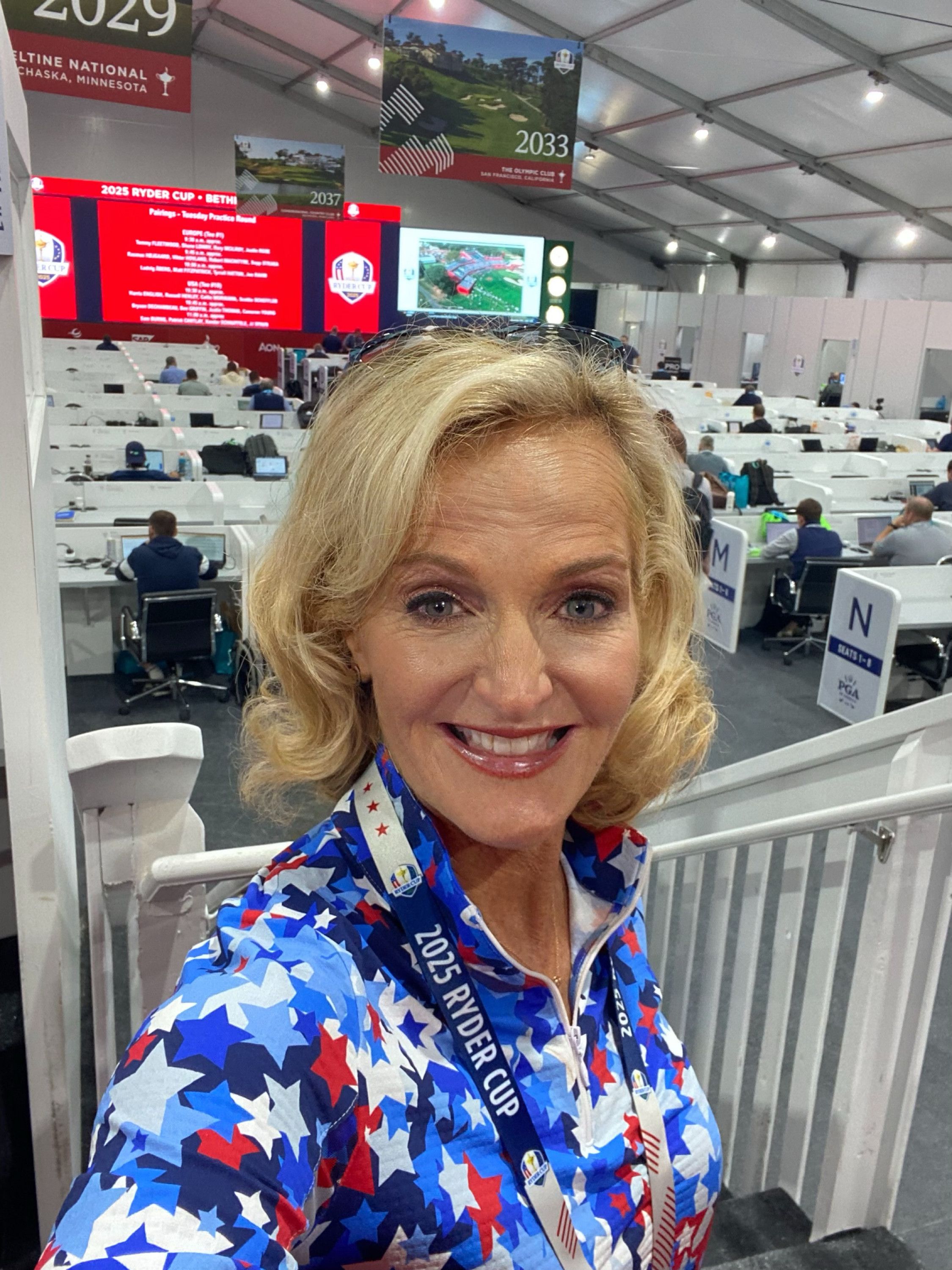363: Sports Innerview - 09/25/2025 - Ann previews the Ryder Cup episode artwork