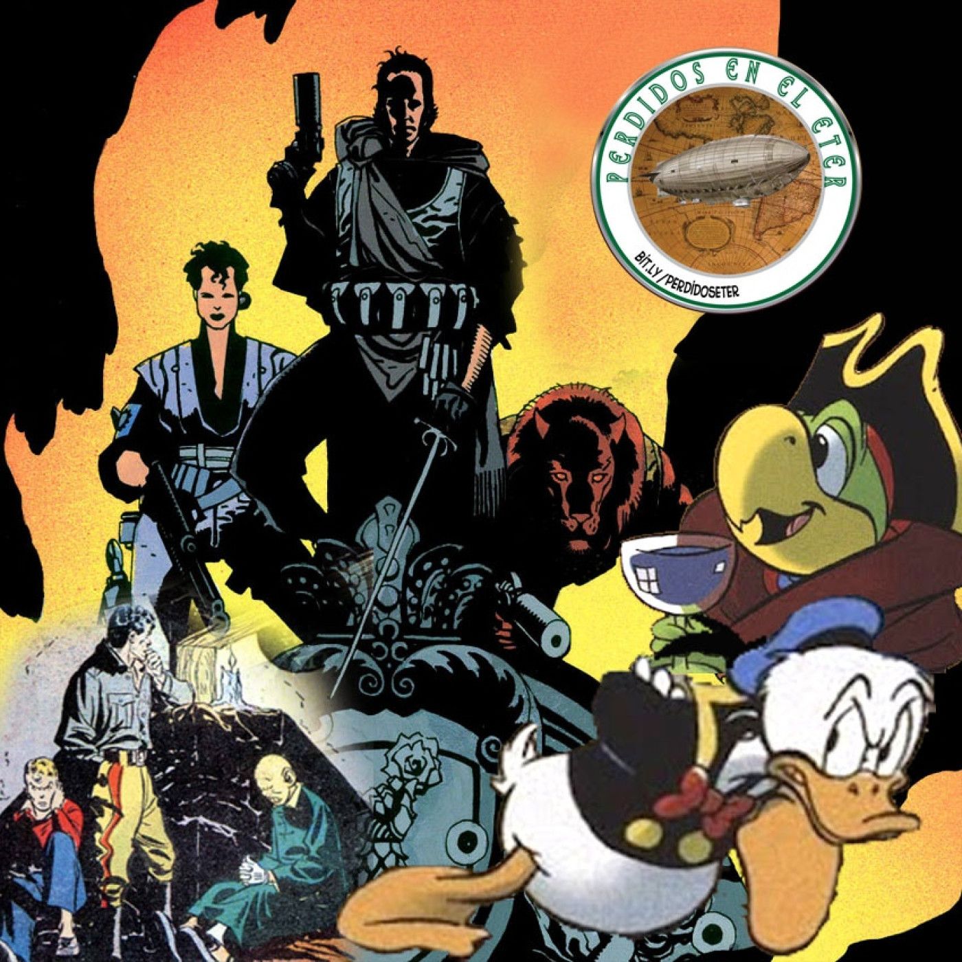 S23 Ep641: Perdidos En El Éter #641 - Comics (De) Piratas (Terry And The Pirates - 1937, Donald Duck - 1962, Iron Wolf - 1992) episode artwork