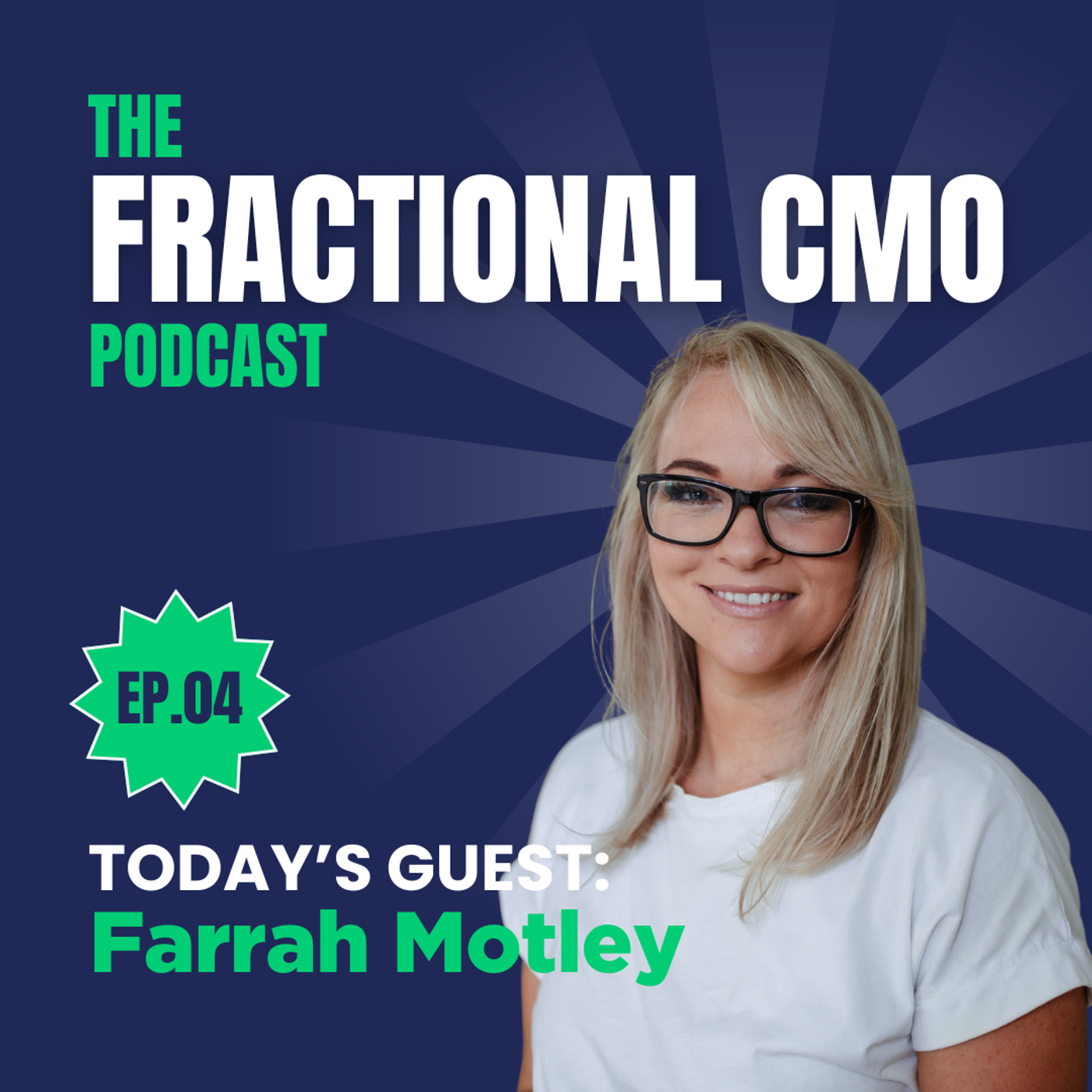 S2 Ep4: Season 2: The Fractional CMO Podcast - Farrah Motley of Prosper Law episode artwork