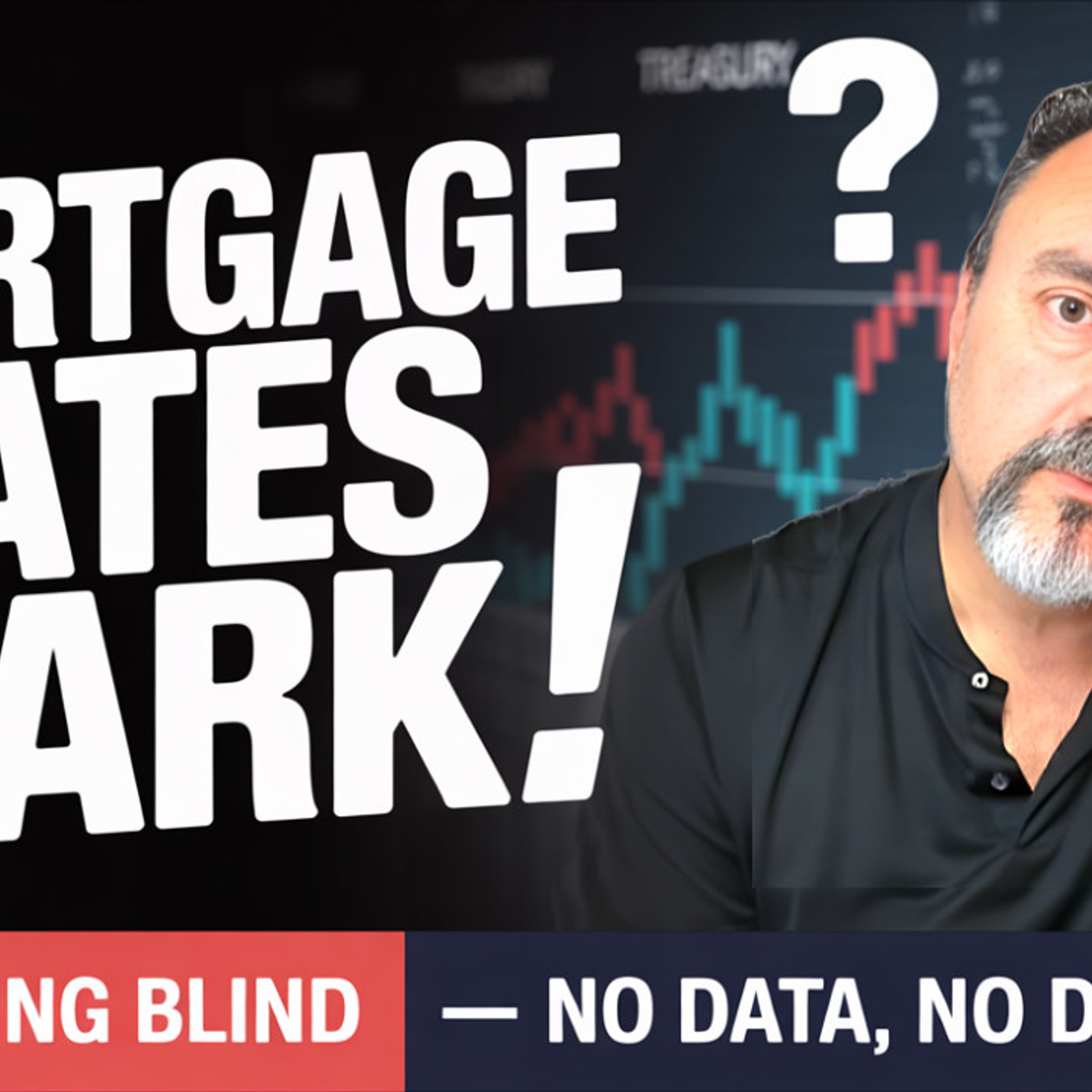 Mortgage Rates in the Dark! Fed Has ZERO Guidance… What Happens Now?