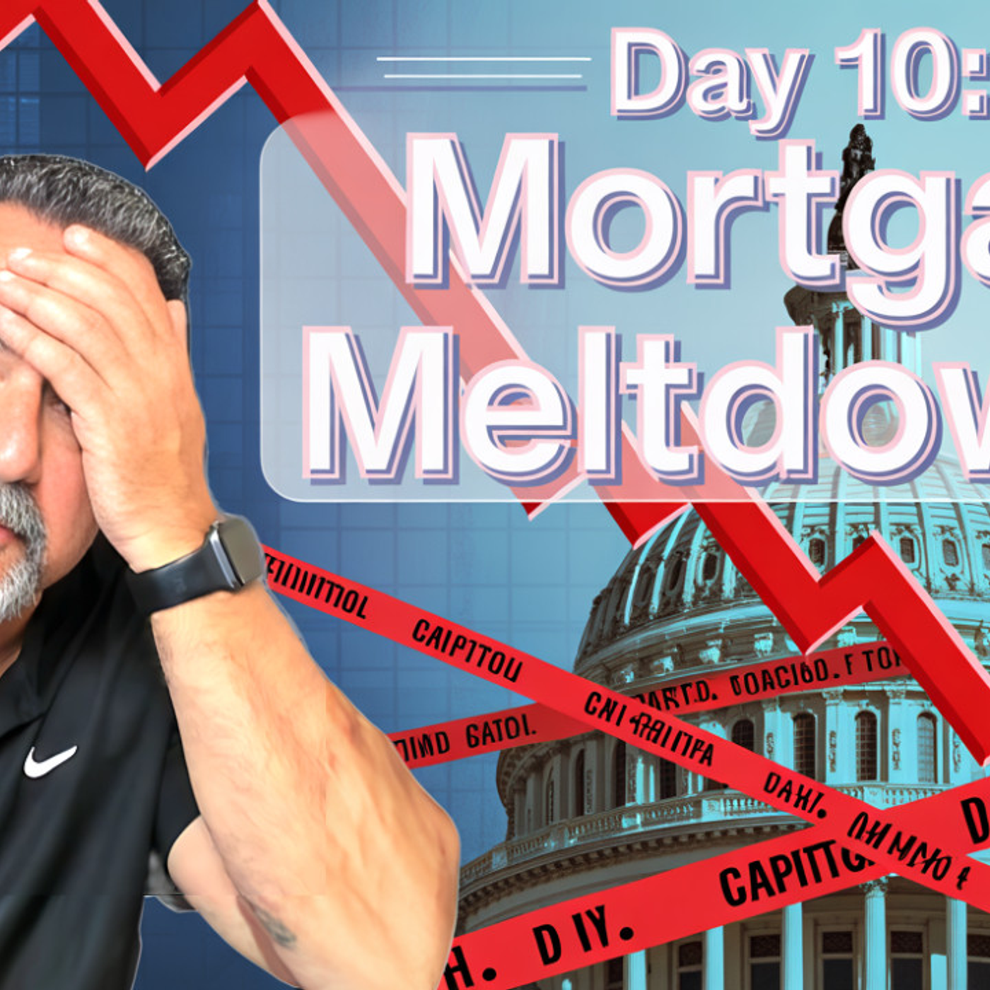 Day 10 of the Shutdown: Mortgage Rates on the Edge of Collapse?