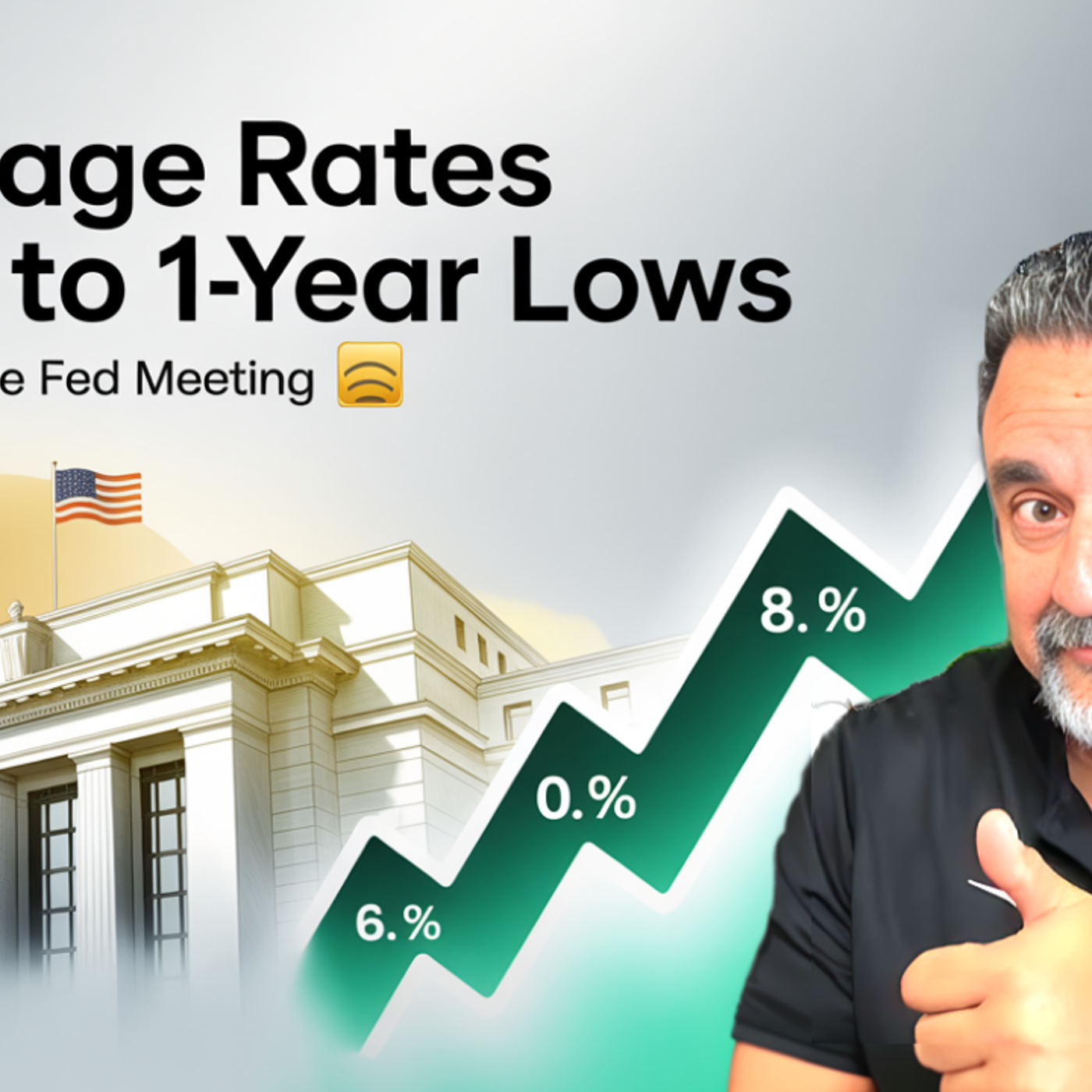 S2025 Ep127: Mortgage Rates Crash to 1-Year Lows Right Before the Fed Meeting 😳 S2025 Ep127: Mortgage Rates Crash to 1-Year Lows Right Before the Fed Meeting 😳
