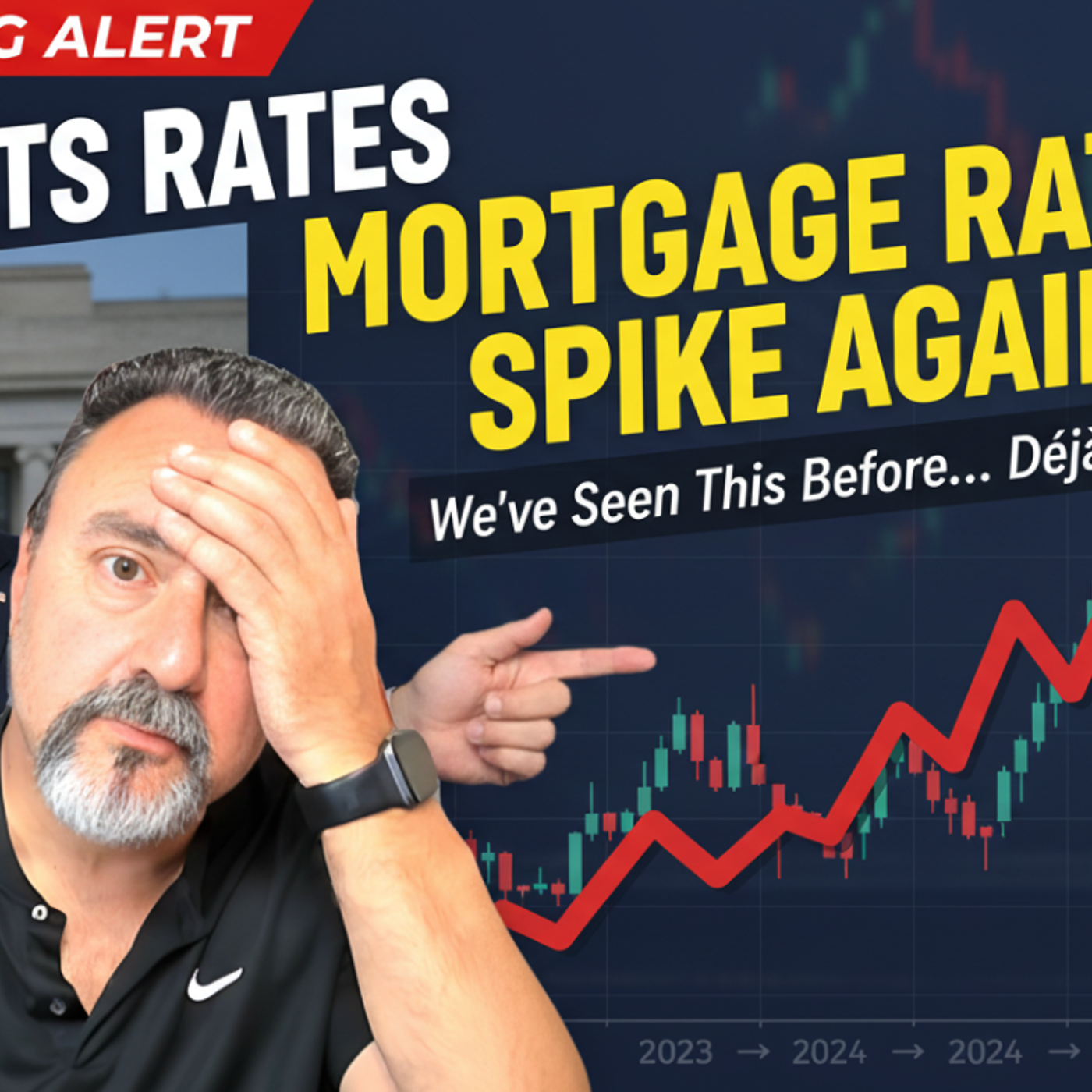 Fed Cuts Rates — But Mortgage Rates SPIKE Again? Déjà Vu!