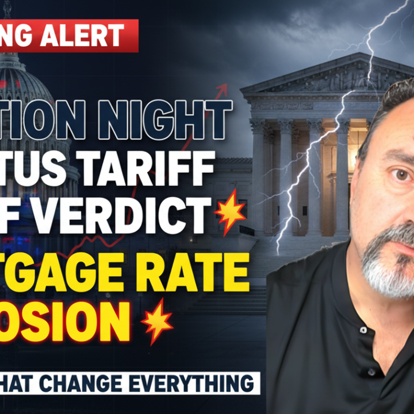 BREAKING: Election Night and Tariffs Verdict = Mortgage Rate EXPLOSION?