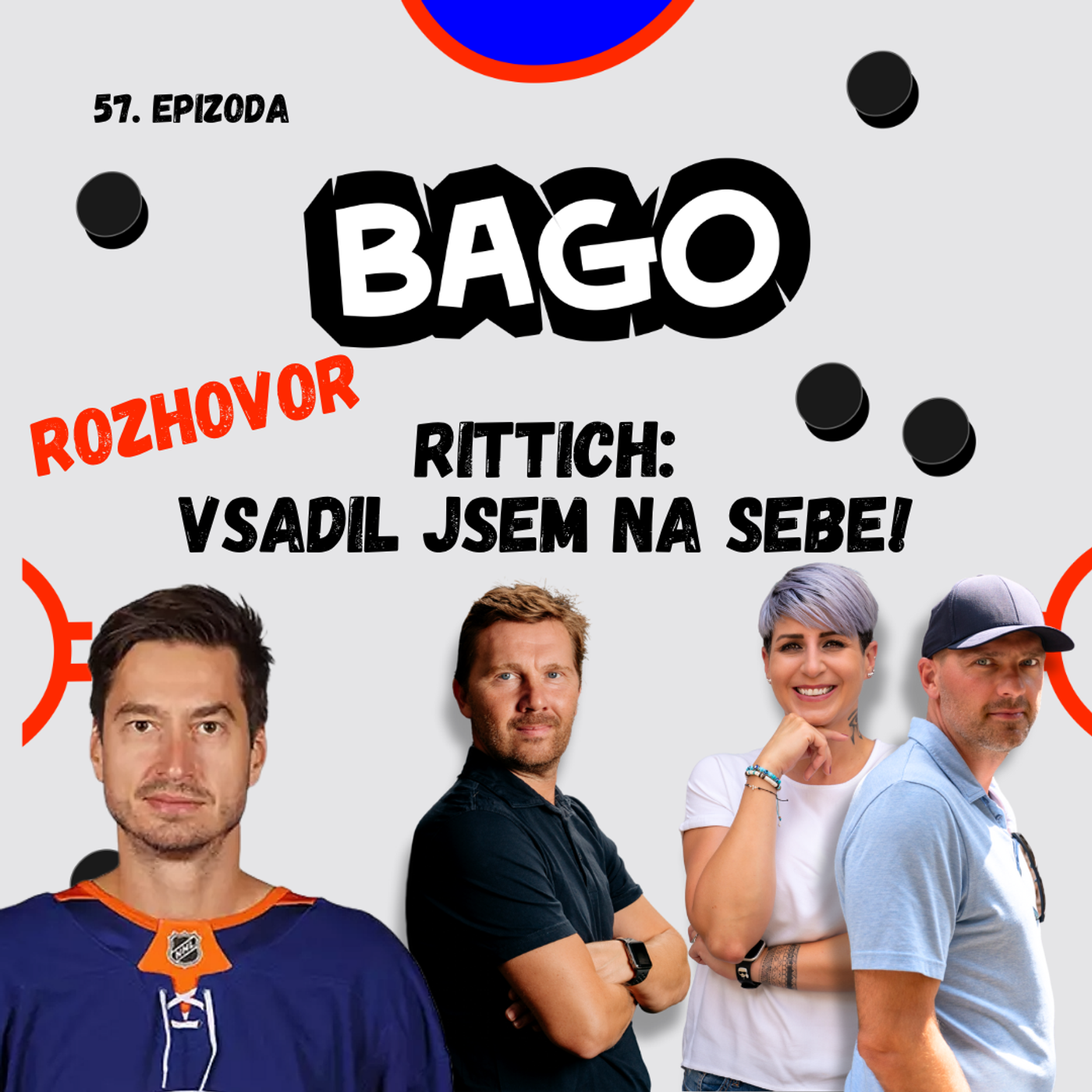 80 minut povídání s Davidem Rittichem! O NHL, Jihlavě i rodině | Bago #57 episode artwork