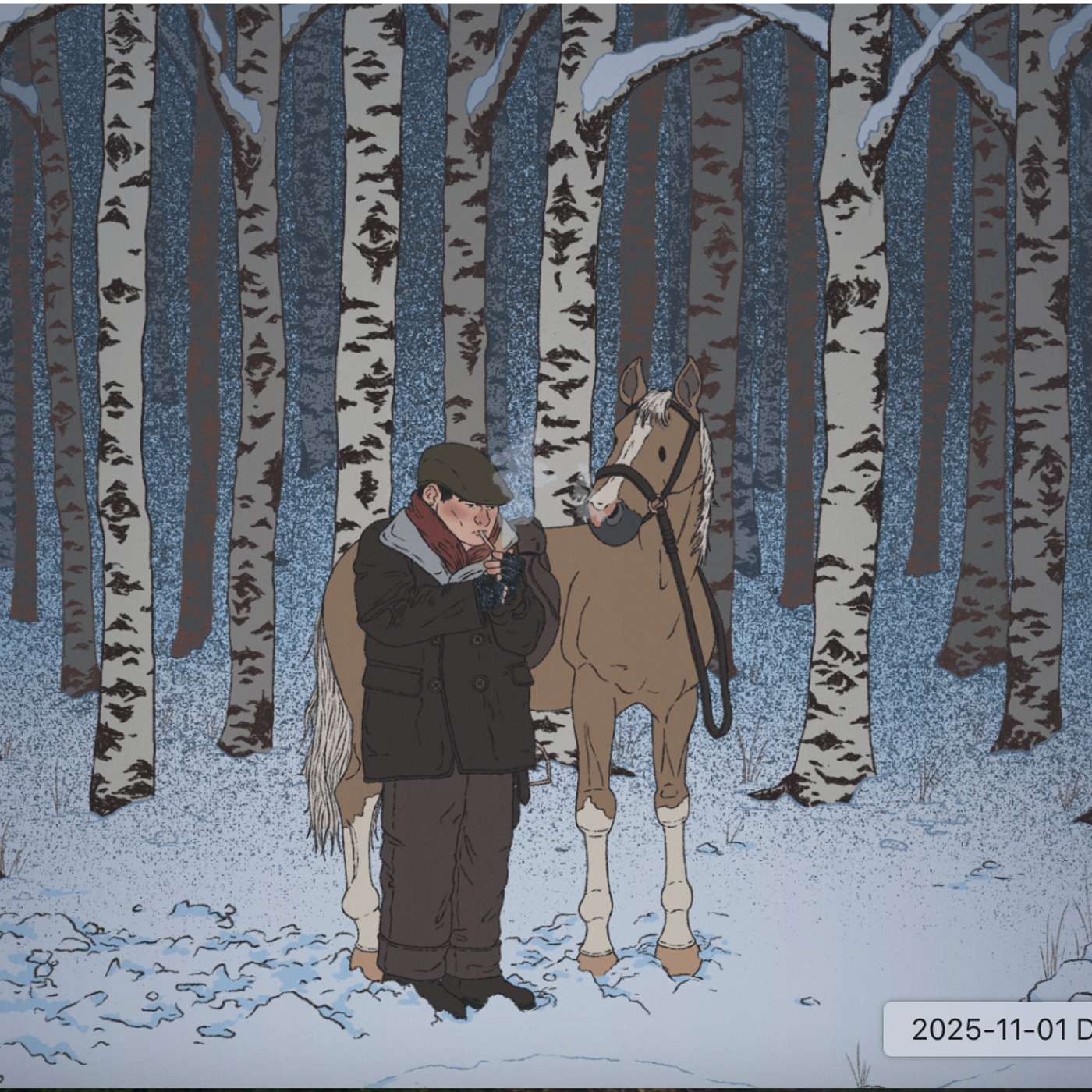 #Napodpomo 5/30. READING POETRY - “ Stopping by Woods on a snowy evening” by Robert Frost