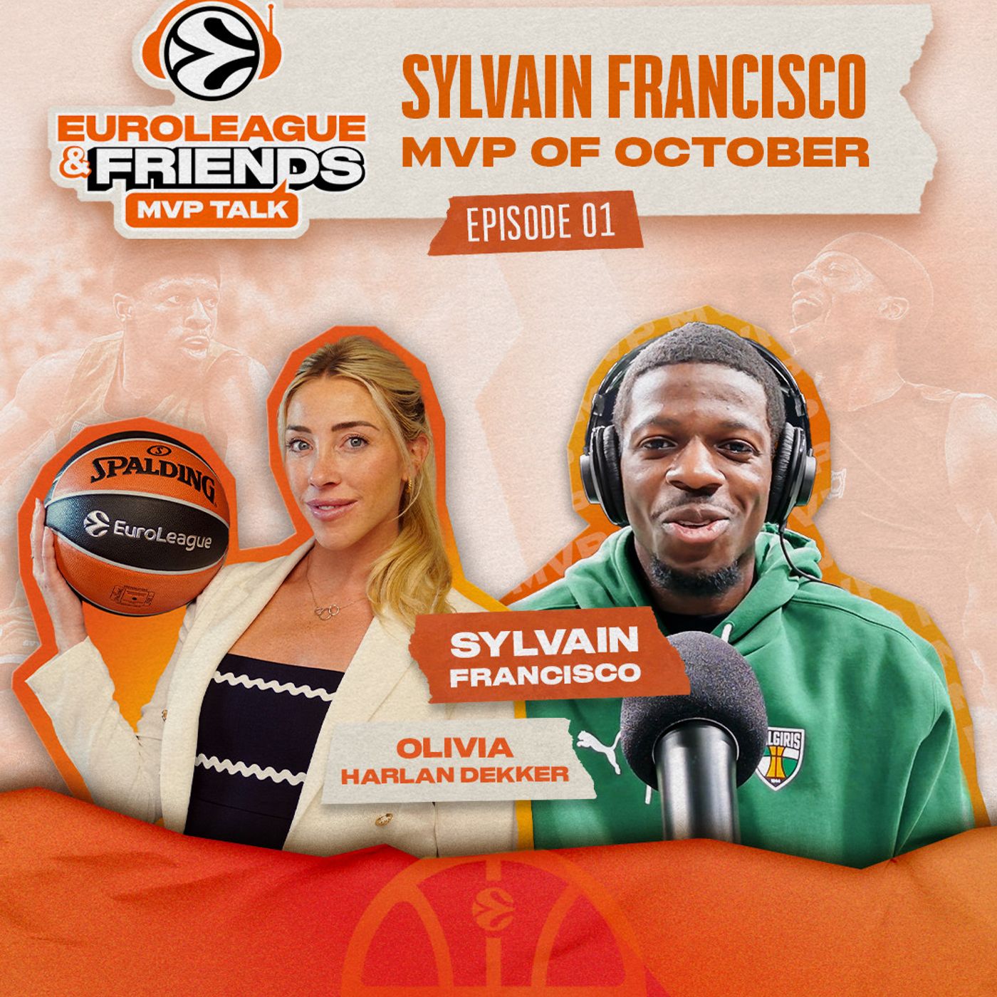MVP Talk: Sylvain Francisco | October’s MVP & the mindset behind his EuroLeague rise episode artwork