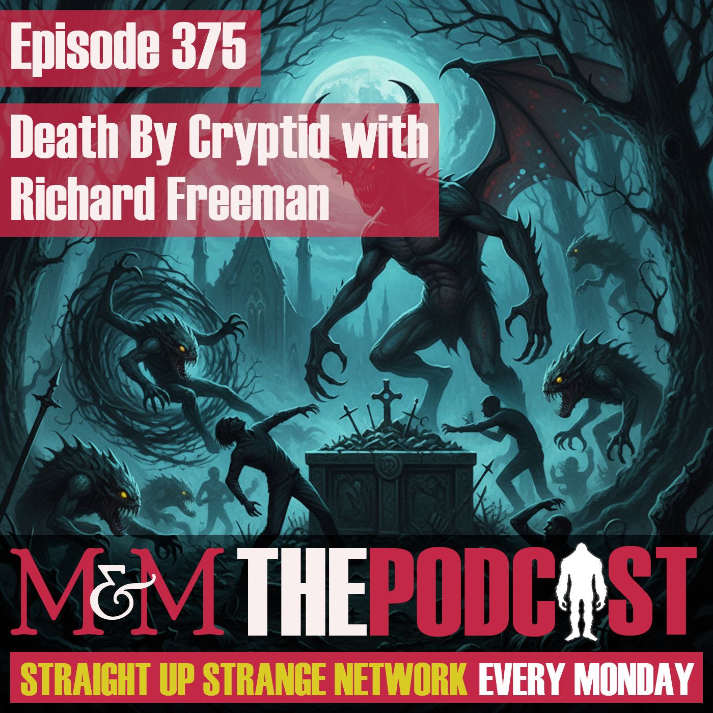 Mysteries and Monsters: Episode 375 Death By Cryptid with Richard Freeman