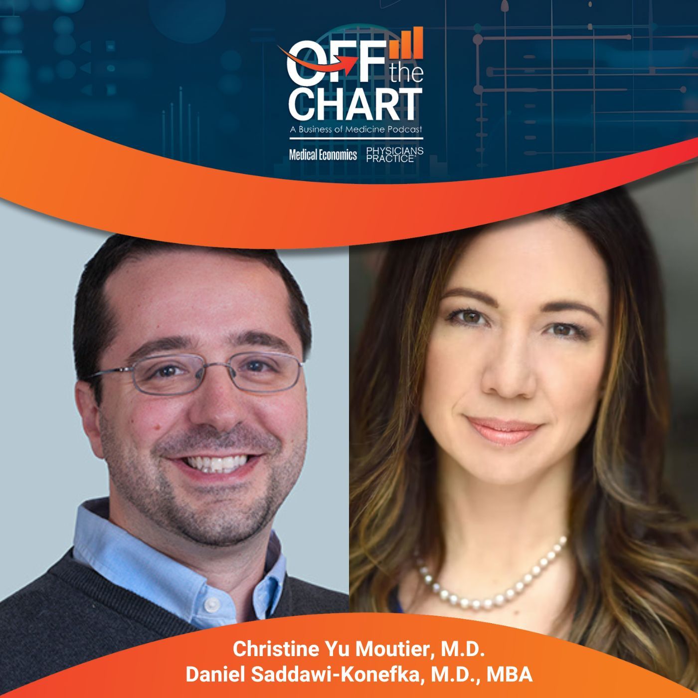 S1 Ep103: Physician mental health: A silent crisis, with Daniel Saddawi-Konefka, M.D., MBA, and Christine Yu Moutier, M.D.