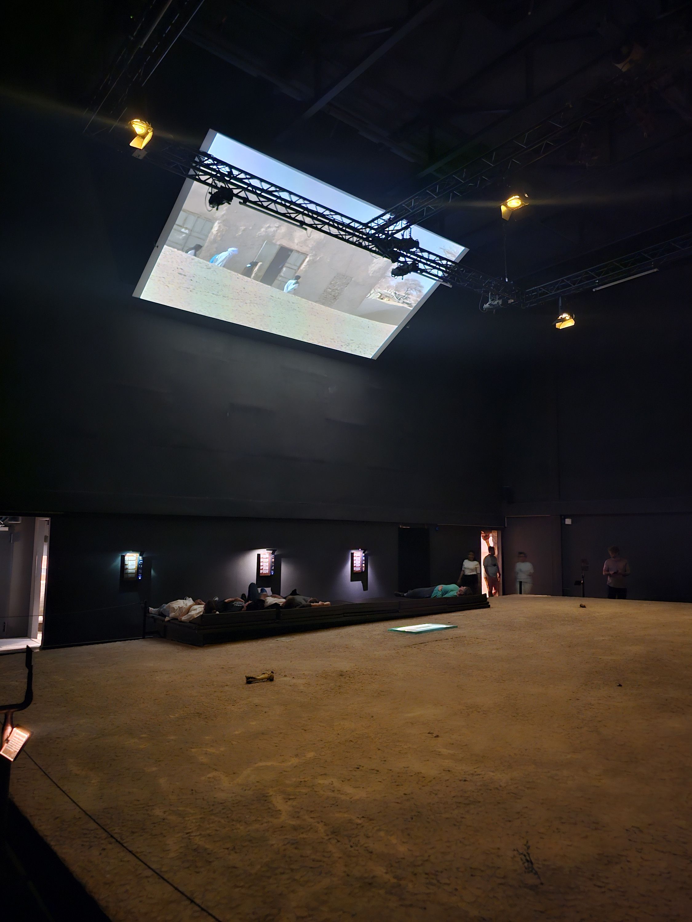Niger desert installation, Klimahaus museum