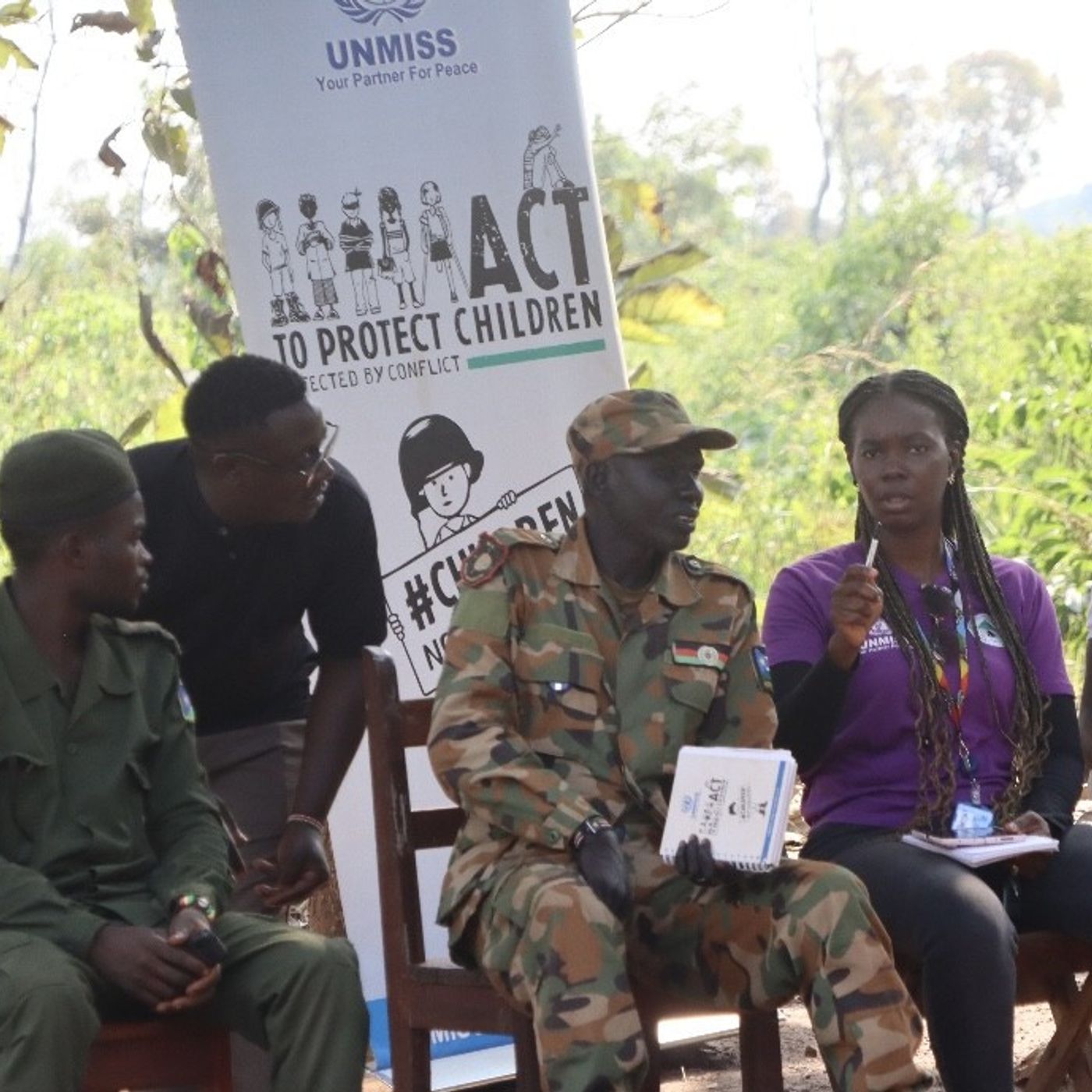 MBS. UNMISS Supports Release of 22 Child Soldiers in Western Equatoria