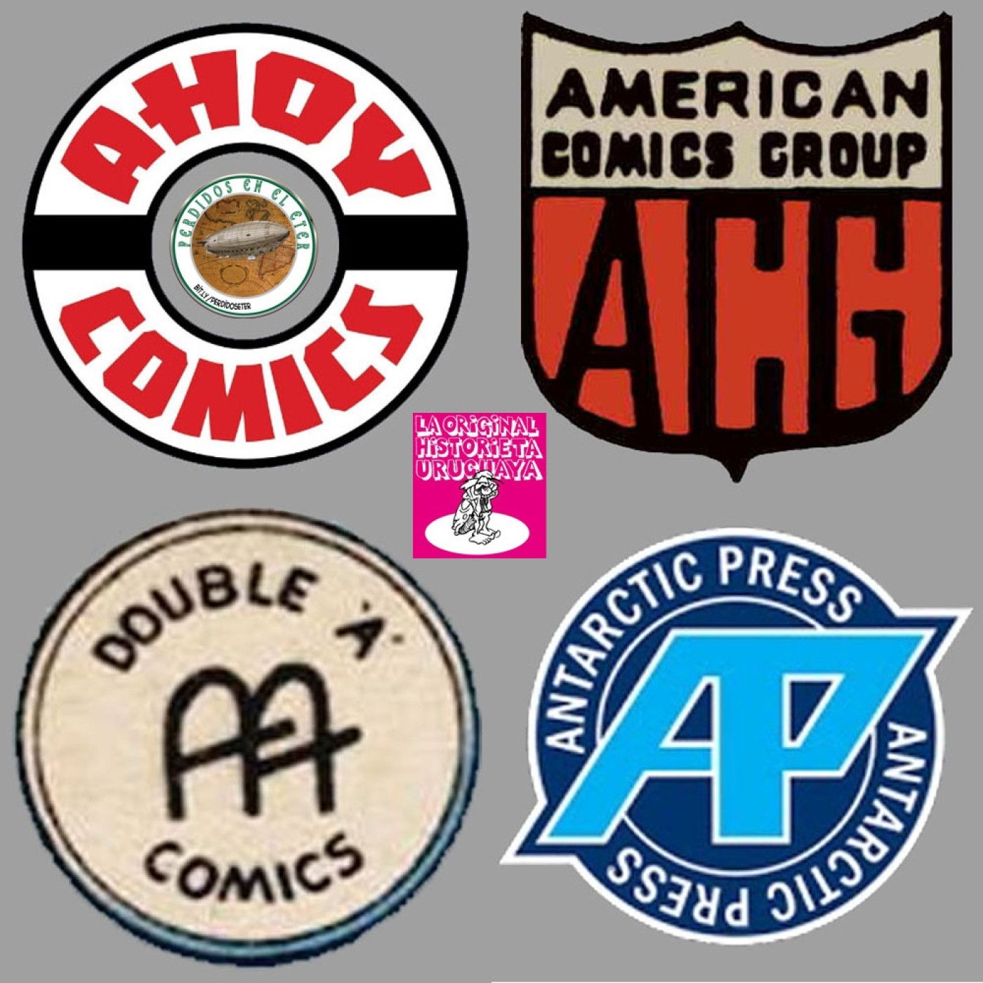 S23 Ep652: Perdidos En El Éter #652 - Editoriales de Comics (Ahoy, ACG, Anglo-American, Antarctic Press) / Originales Uruguayos