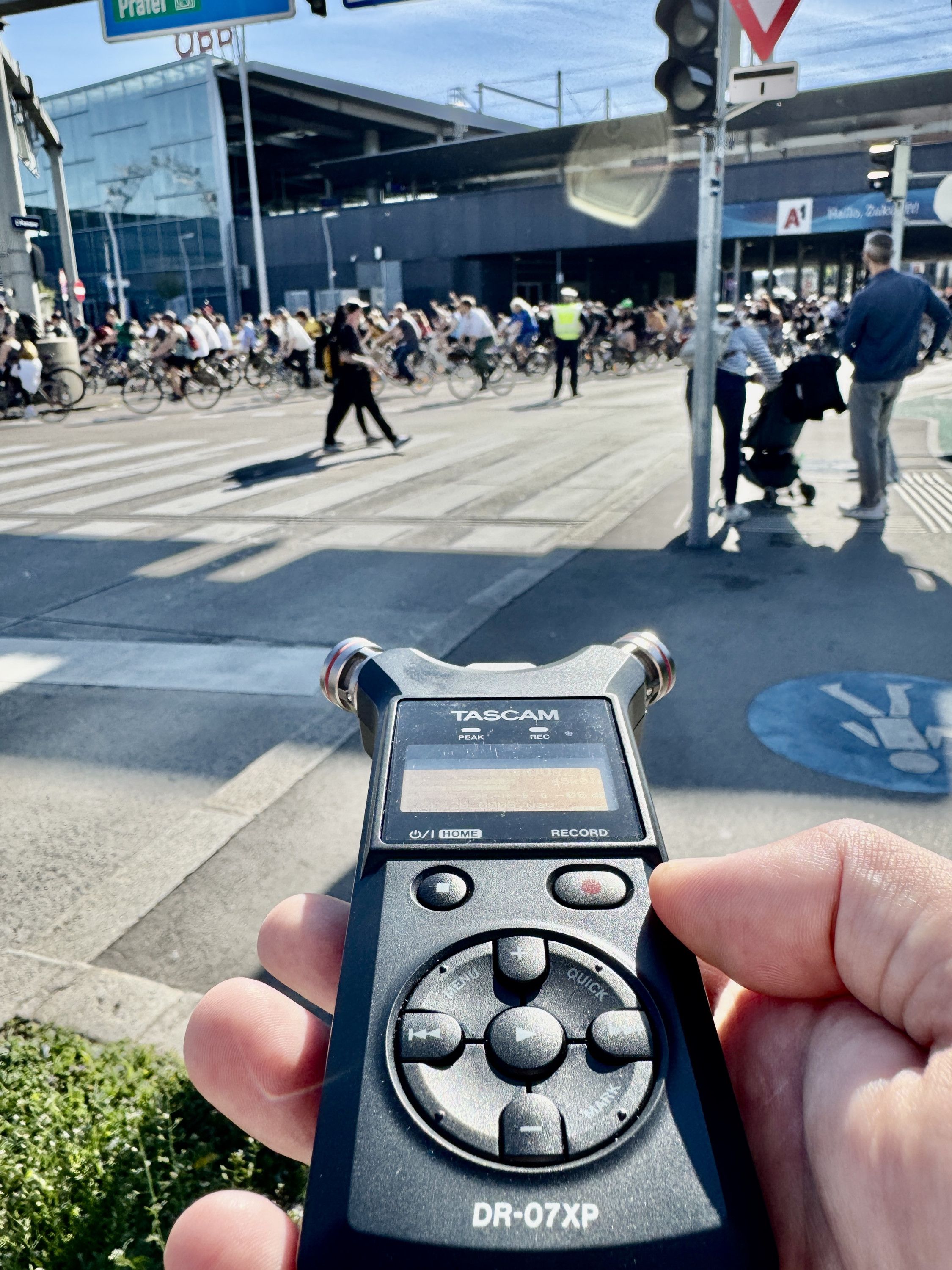 Vienna drum and bass on a bike (liquid pedal remix)