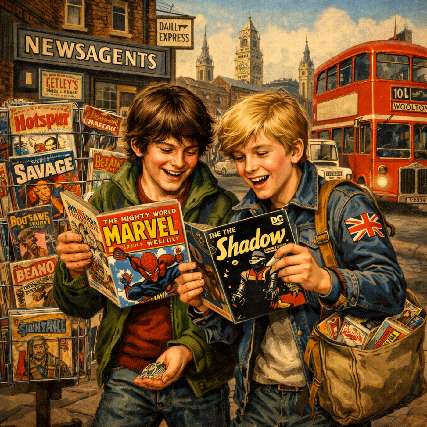 91: ThinkWORKS 91 Adventures in Comics 3: Comic Quest- The Untold Adventures of UK Collectors in the 70s episode artwork