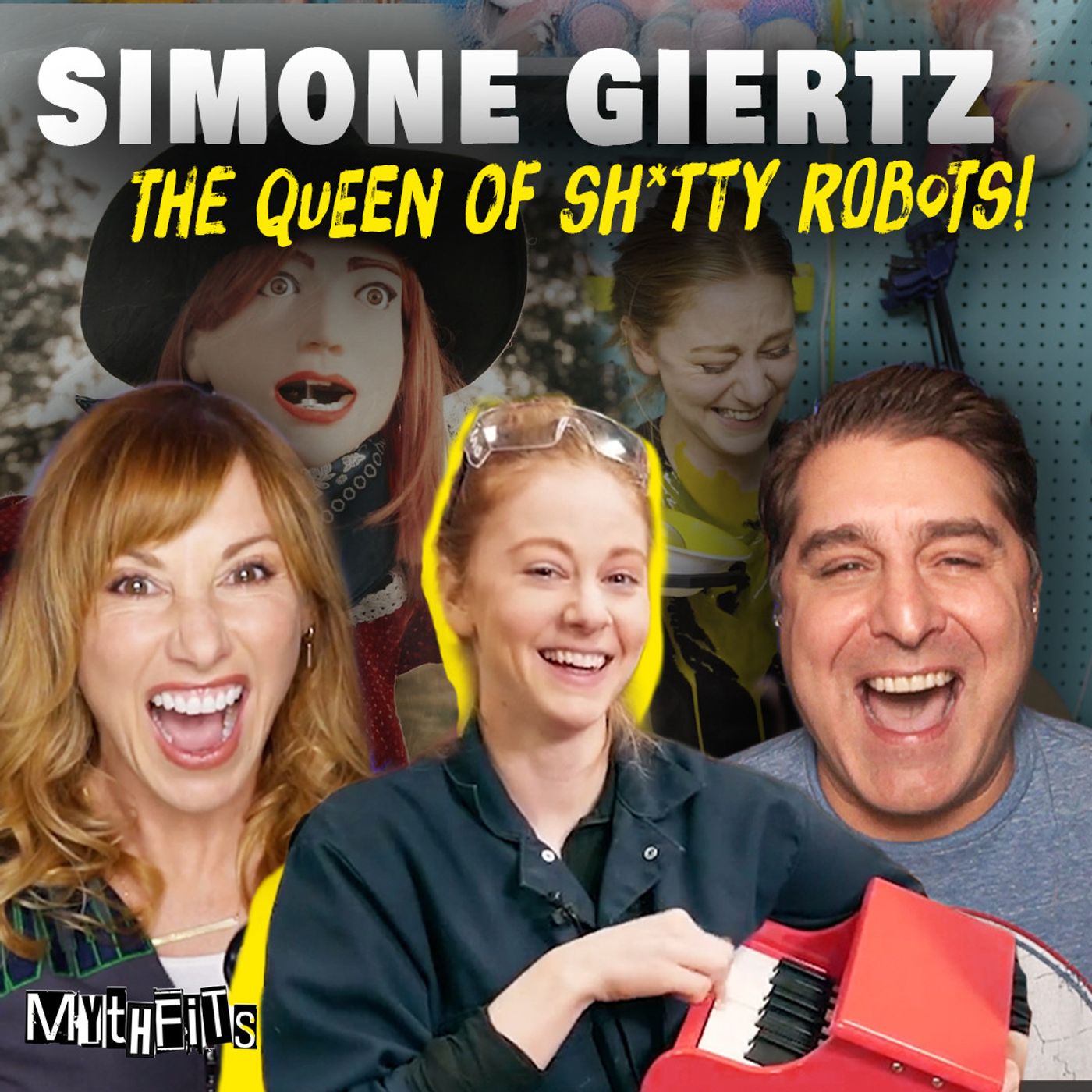 Queen of Sh*tty Robots”, Simone Giertz, on How Mythbusters Inspired Her VIRAL Videos