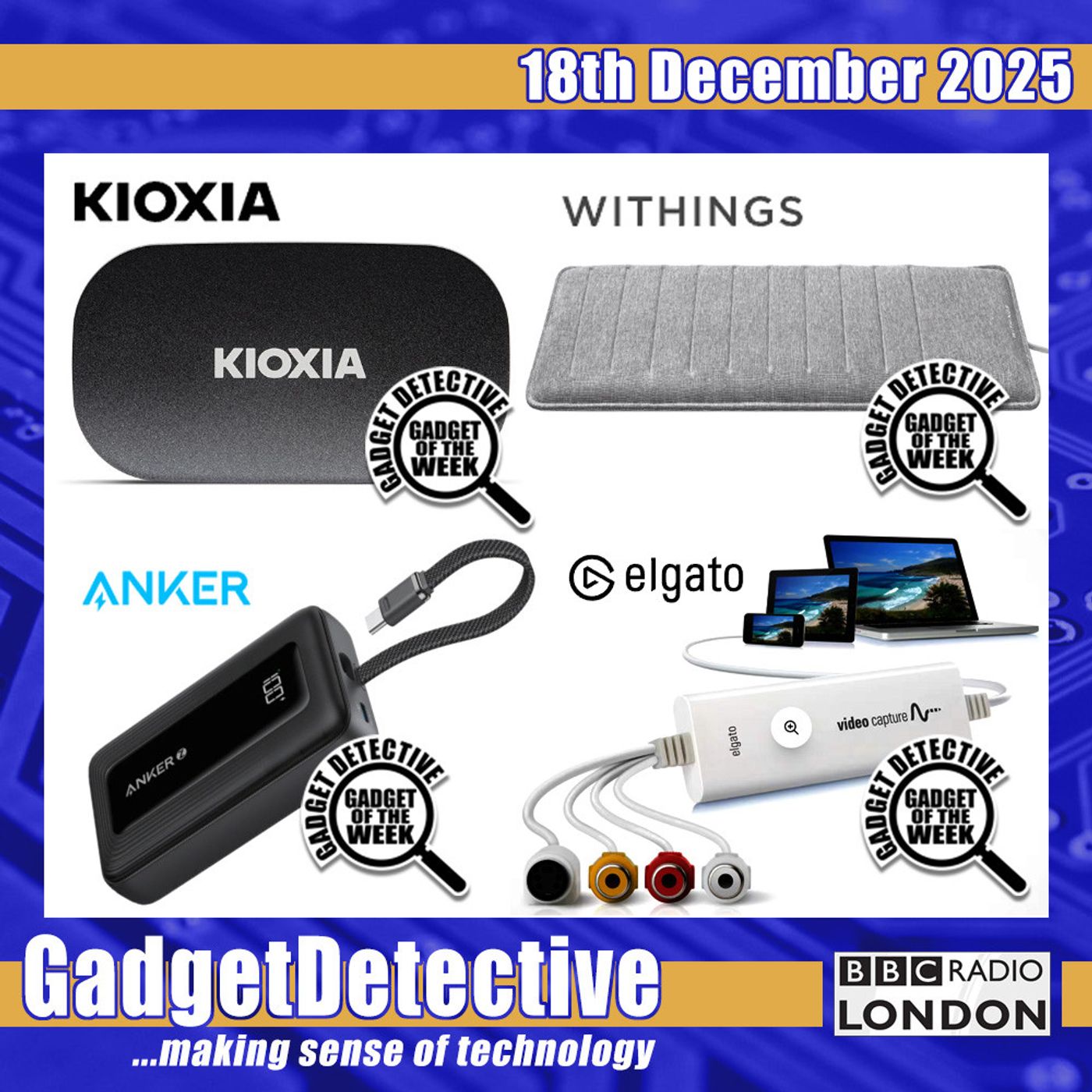 18th December 2025 - 4 Christmas Gadget Ideas and More on BBC Radio London