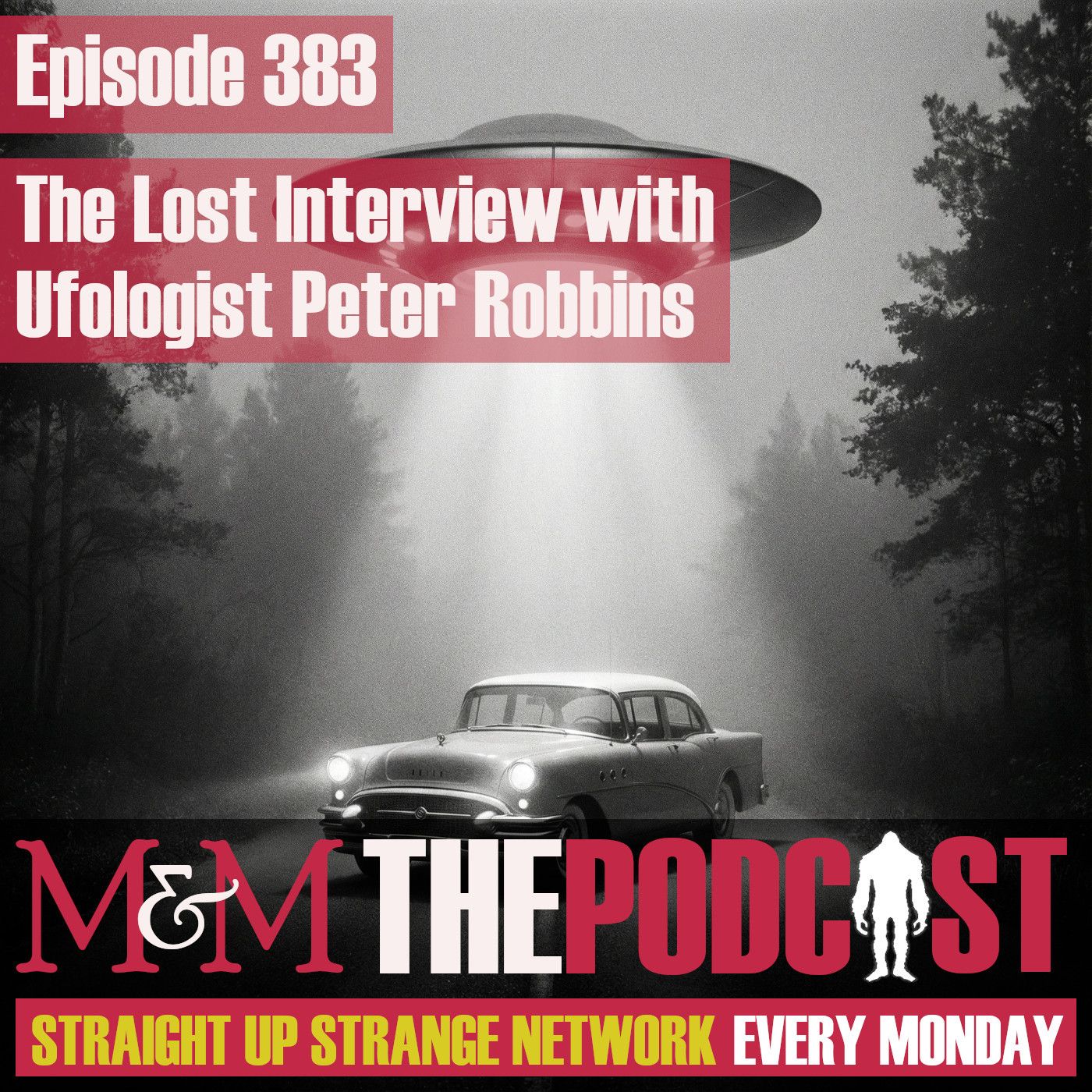 Mysteries and Monsters: Episode 383 The Lost Interview with Ufologist Peter Robbins