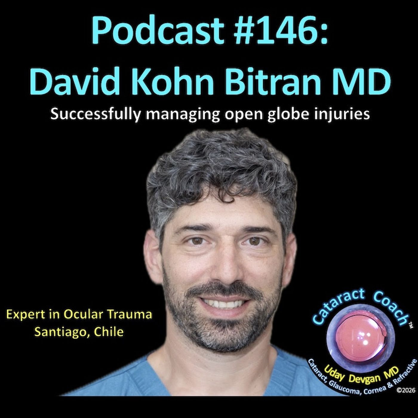 146: CataractCoach Podcast 146: David Kohn Bitran MD 146: CataractCoach Podcast 146: David Kohn Bitran MD