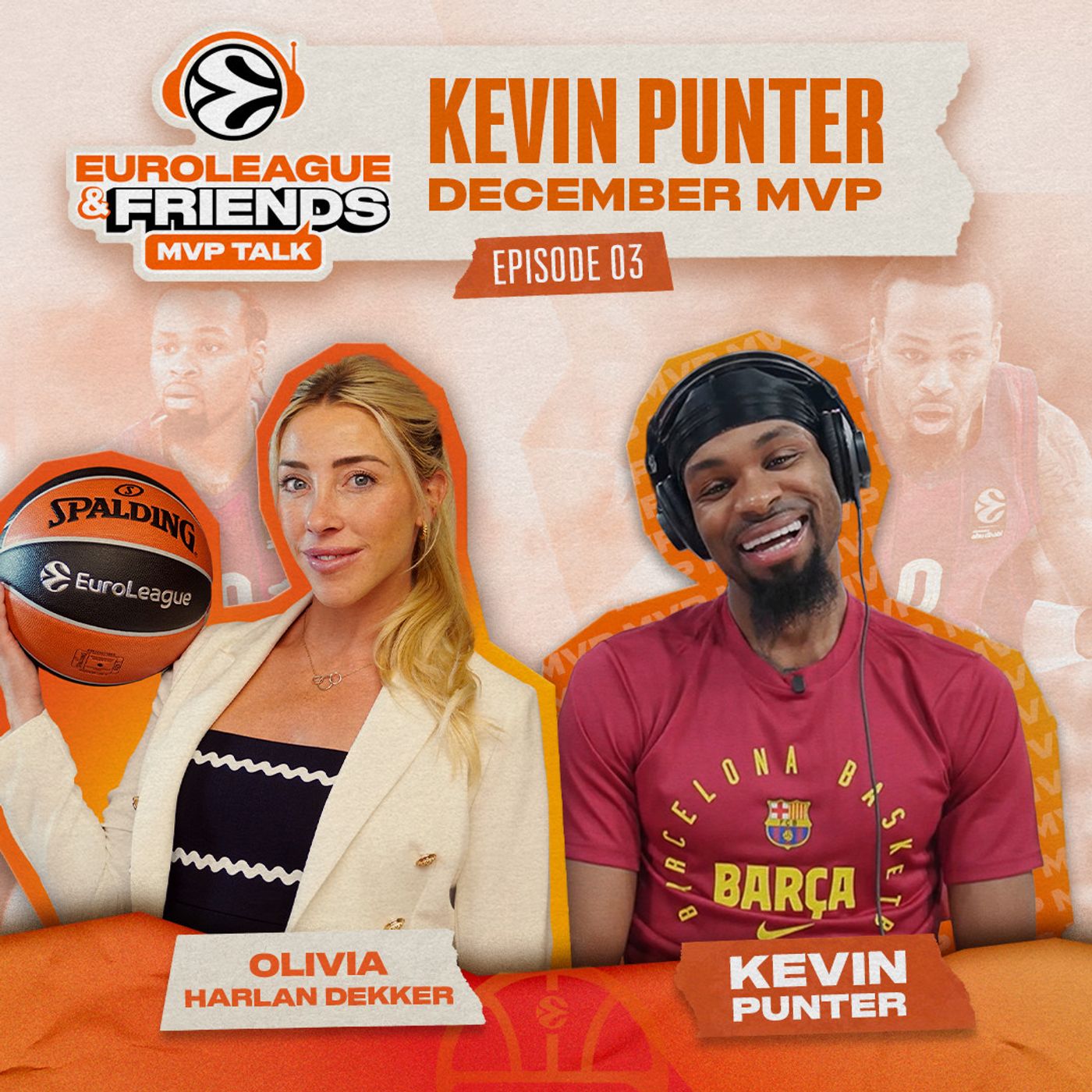Kevin Punter Wins EuroLeague MVP of December | FC Barcelona Star on Historic Scoring Run | EuroLeague & FRIENDS MVP TALK episode artwork