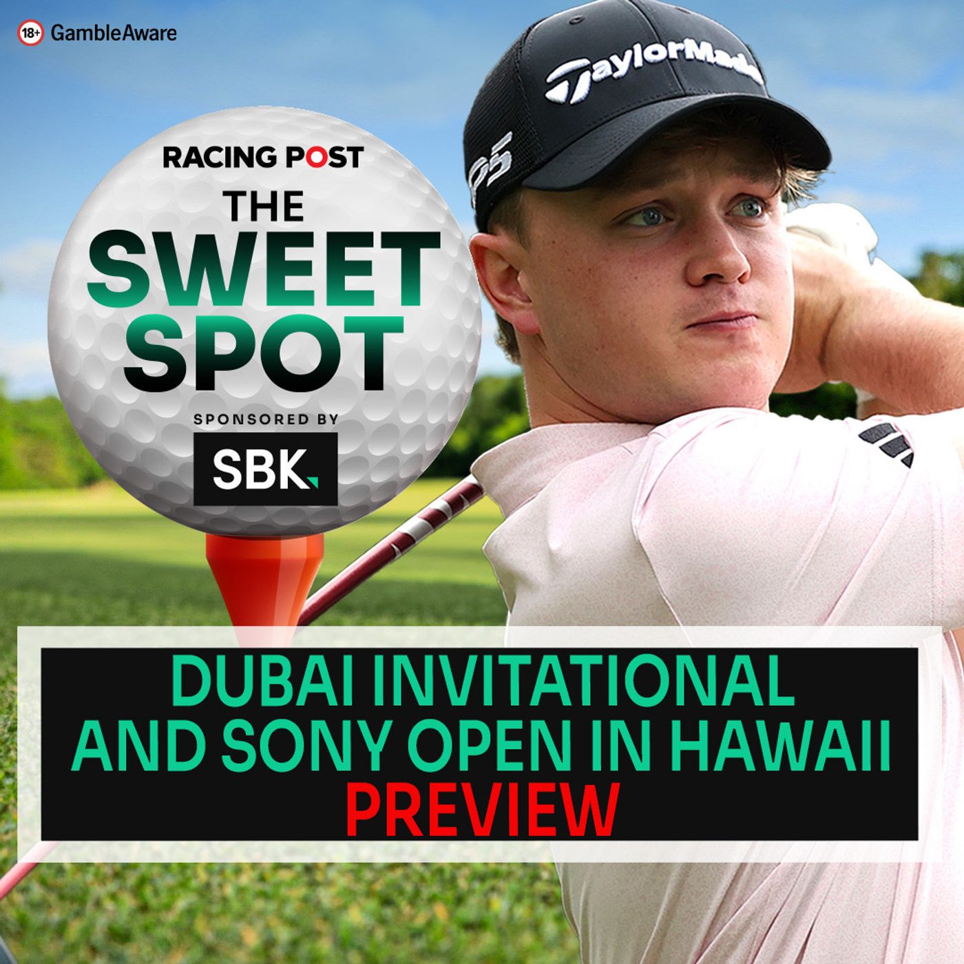 S2 Ep120: Dubai Invitational & Sony Open In Hawaii Preview | Golf Tips | The Sweet Spot | Racing Post