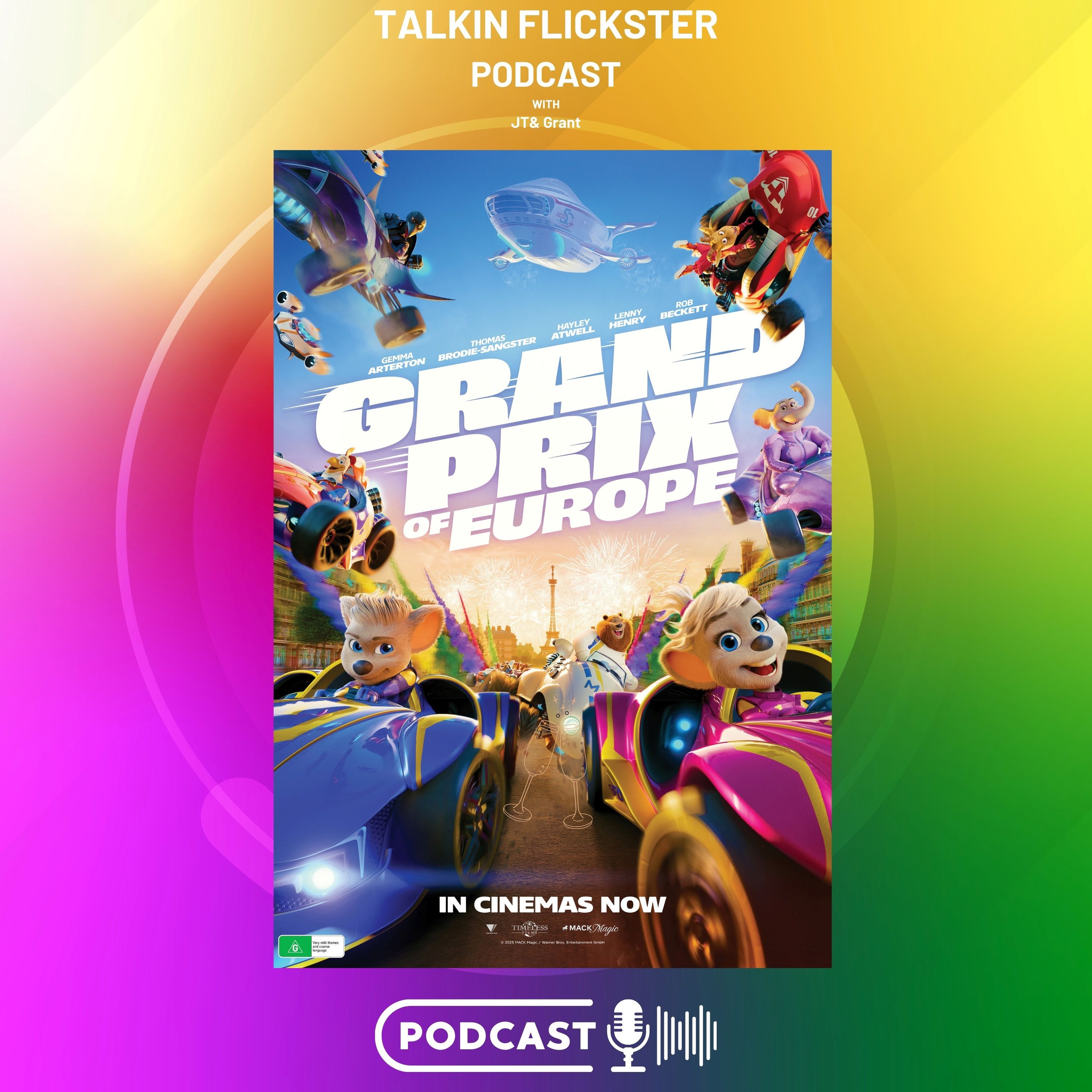 166: Talkin Flickster - Grand Prix Of Europe (Episode 166) episode artwork