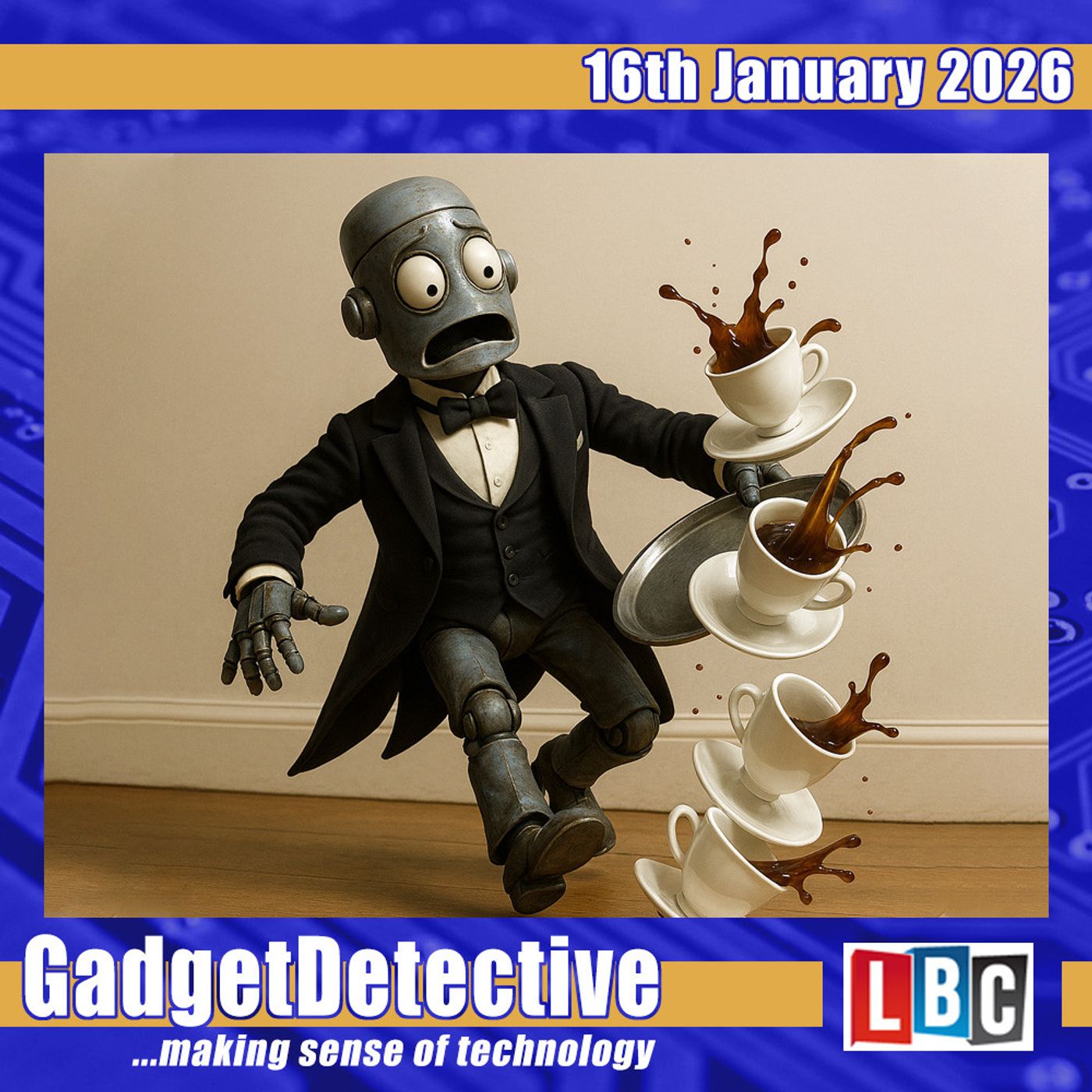 16th January 2026 - Ruminating on Robotics on LBC 16th January 2026 - Ruminating on Robotics on LBC