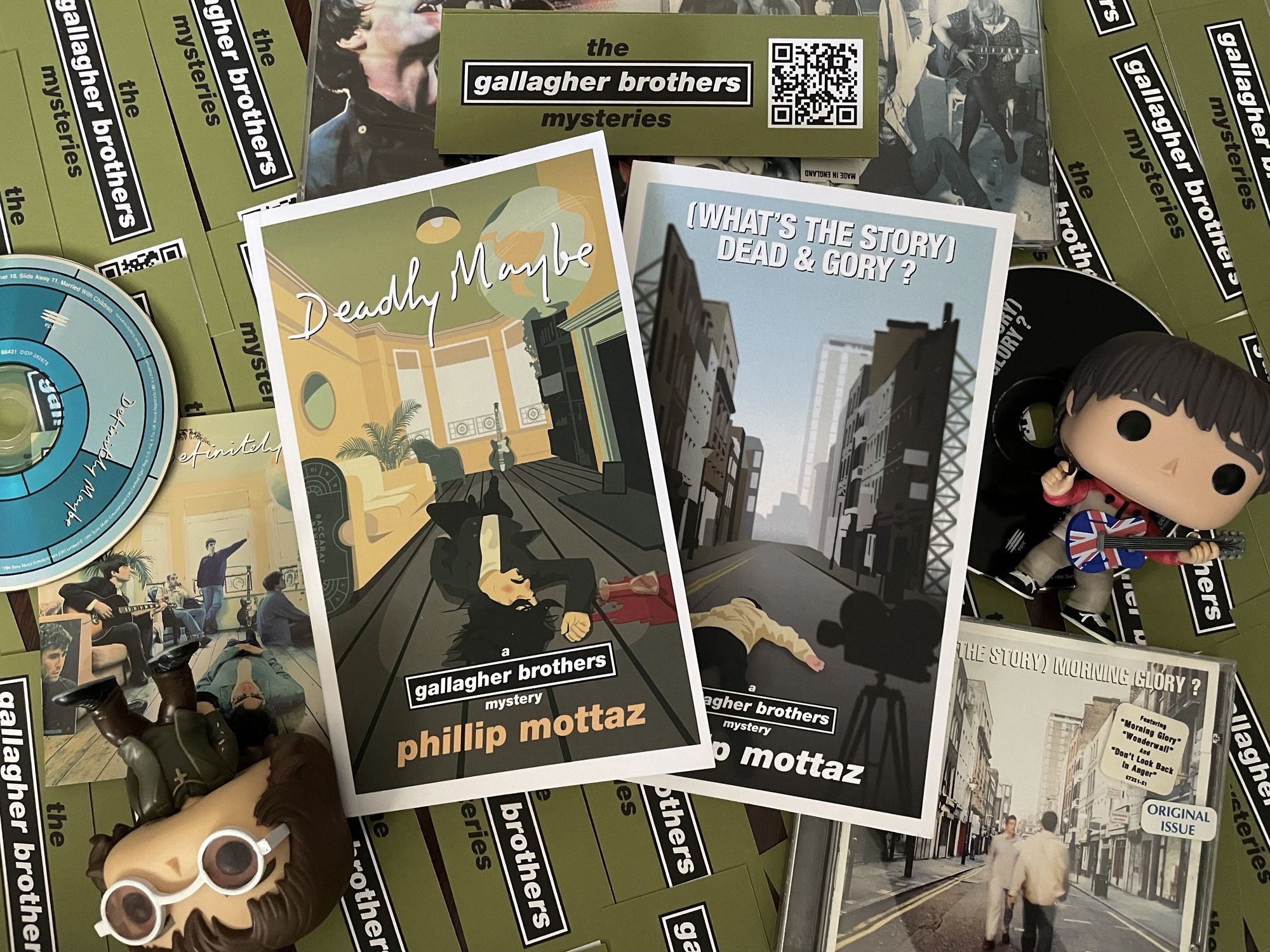 330: Hey Now! Breakdown for the Oasis A-Z with author of the "Gallagher Brothers Mysteries" Phillip Mottaz