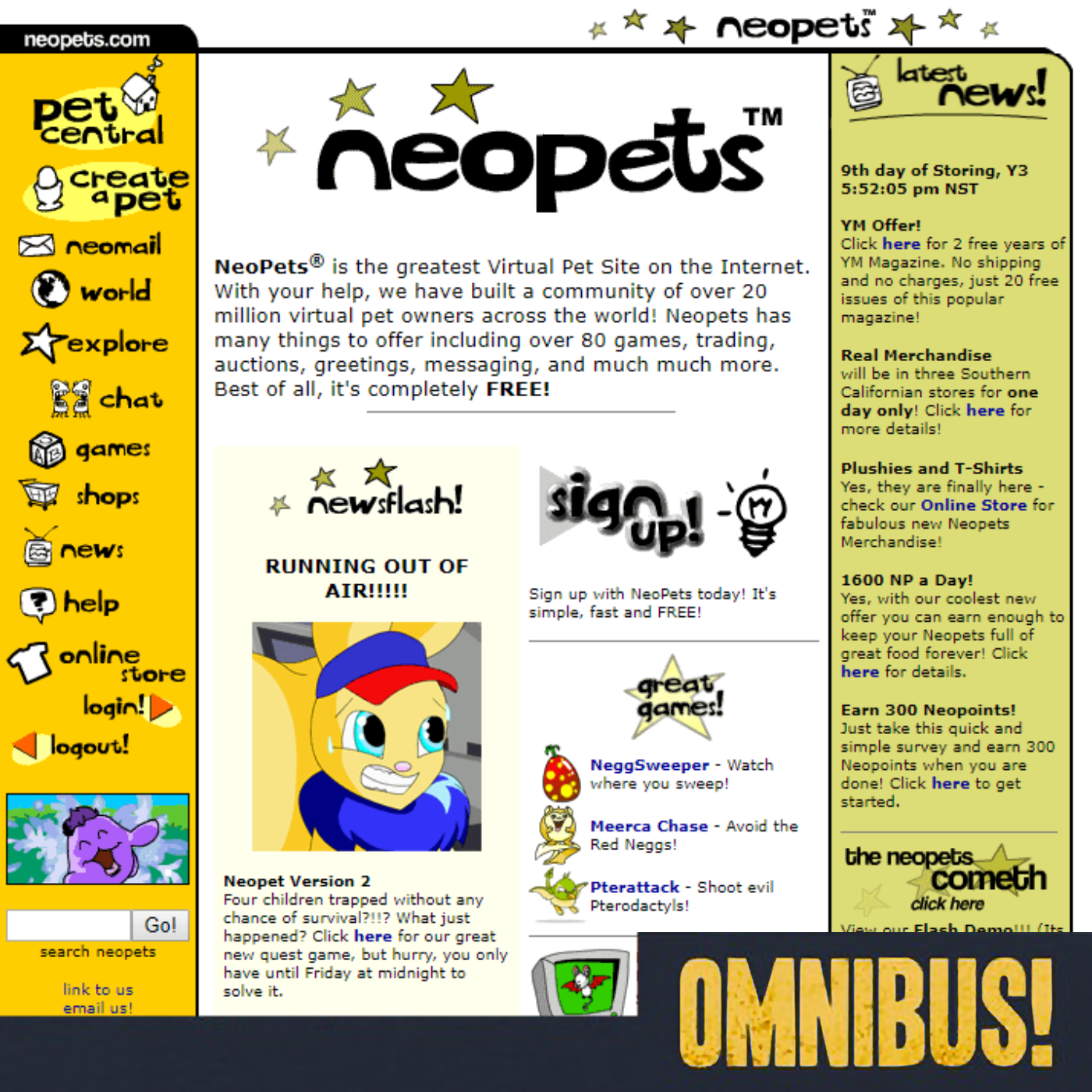 Neopets (Entry 831.EC0904)
