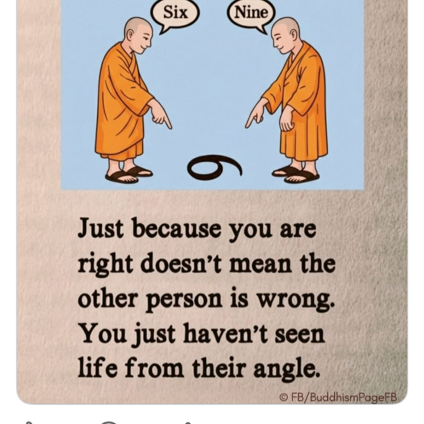 Unexpected Buddhist delight on Facebook #Audio365  #FebPodpomo 26/365
