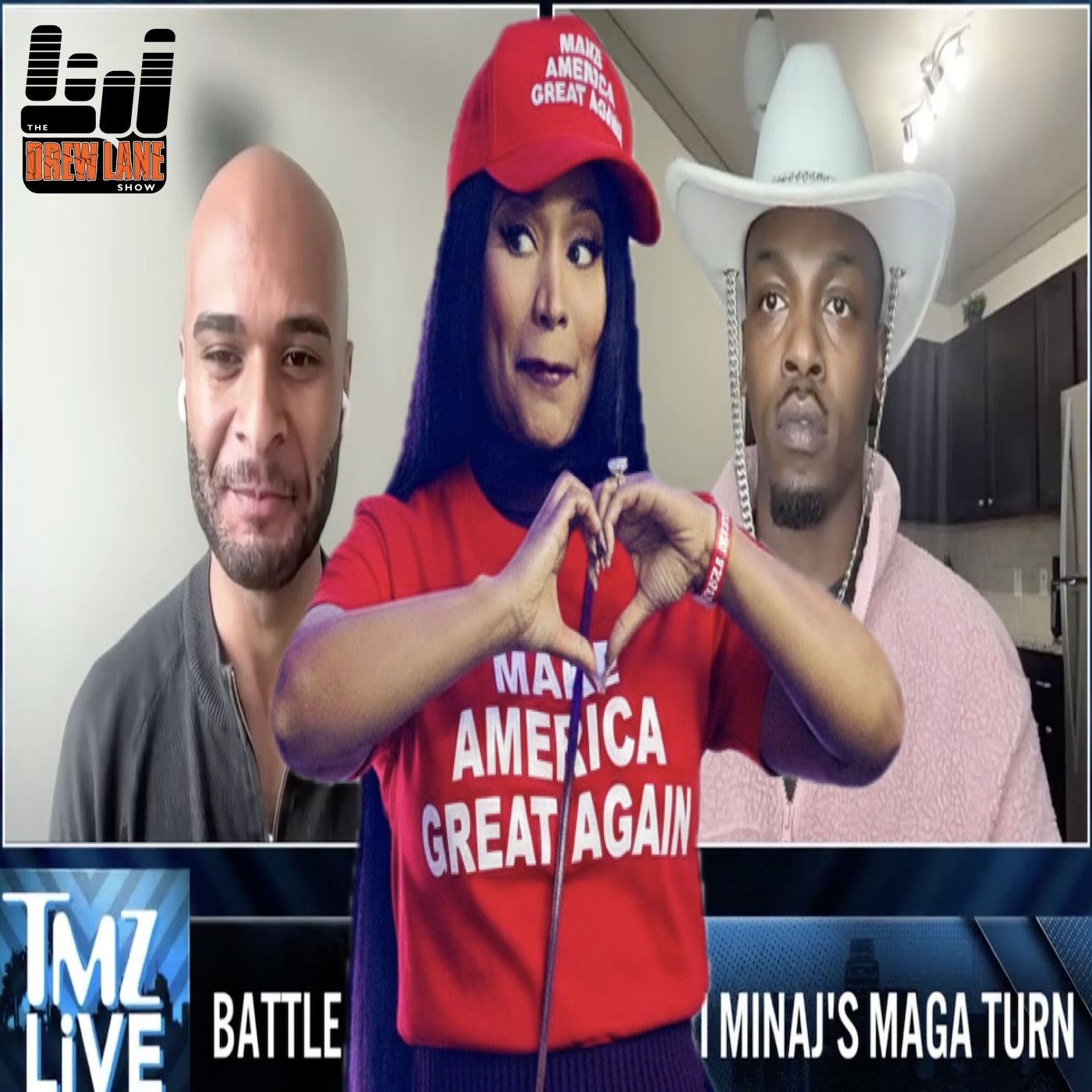 Barbz Battle Over Nicki MAGA Minaj