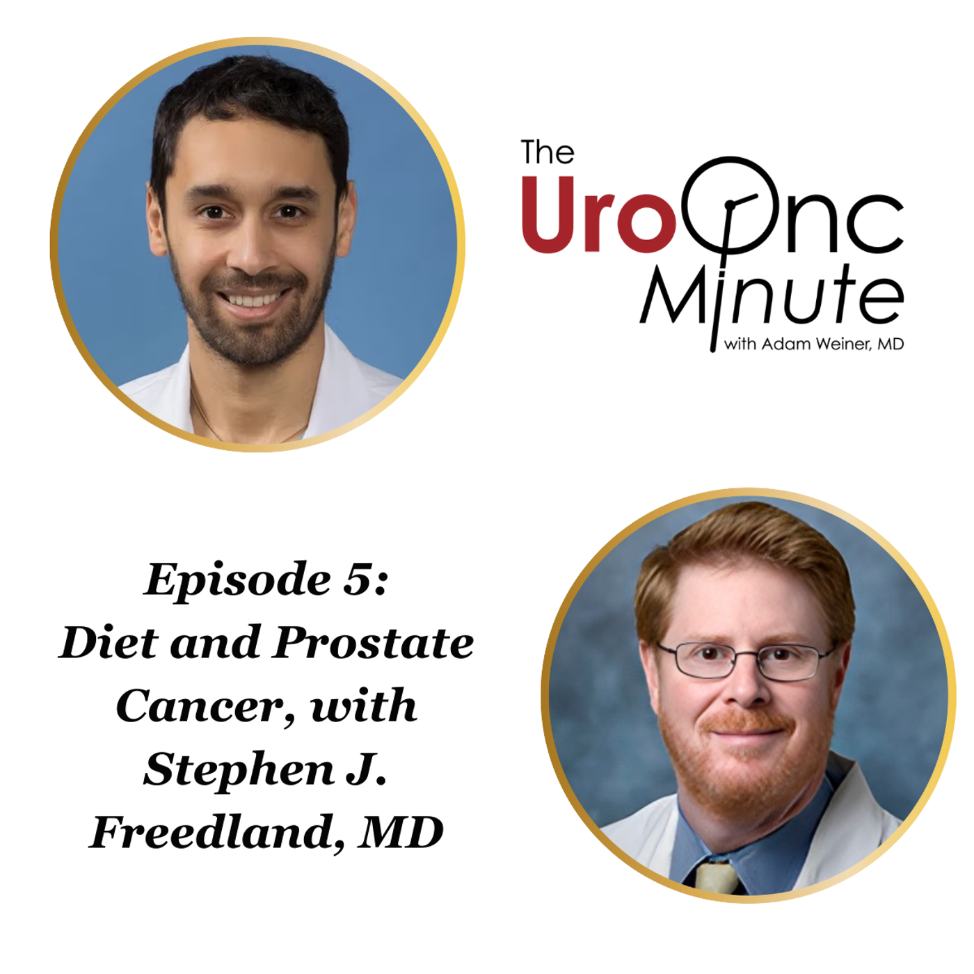 The UroOnc Minute: Diet and Prostate Cancer, with Stephen J. Freedland, MD episode artwork