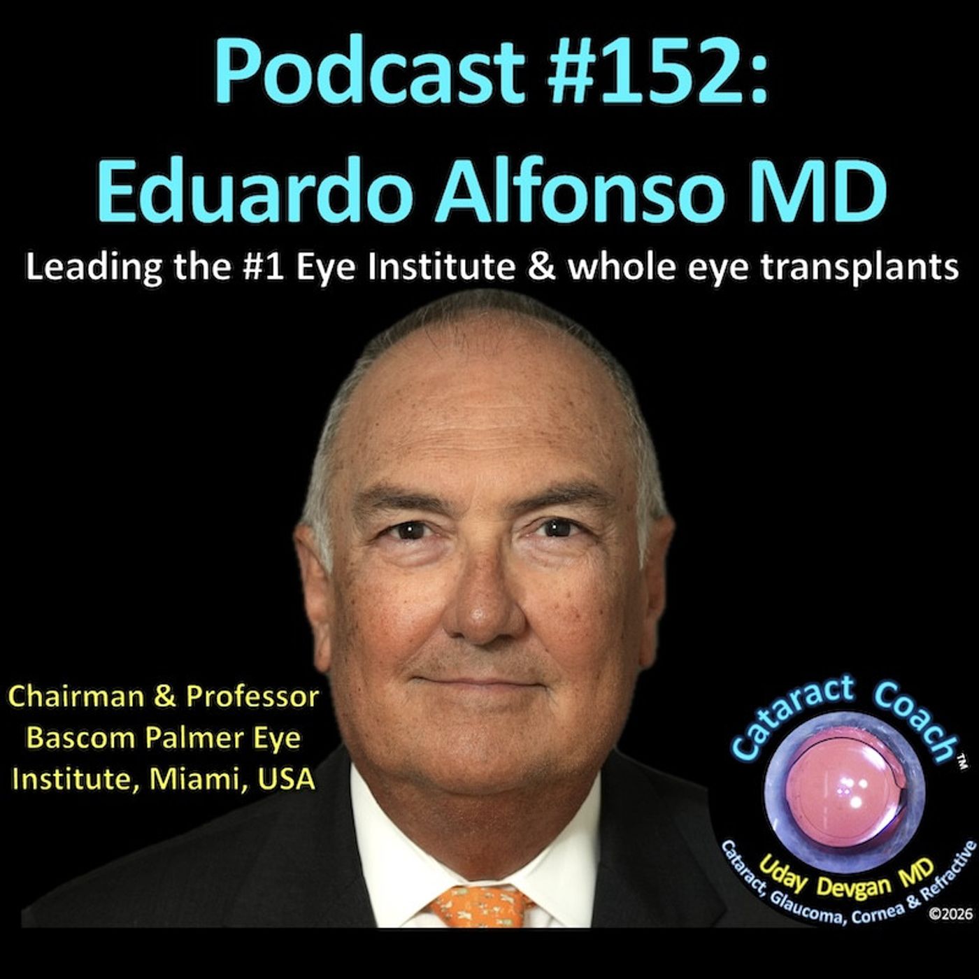152: CataractCoach Podcast 152: Eduardo Alfonso MD