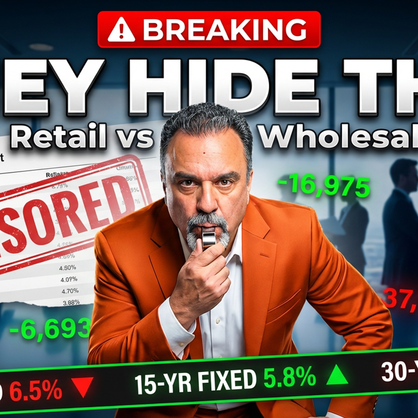 Retail vs. Wholesale: The Mortgage Spread Banks Don't Want You to See